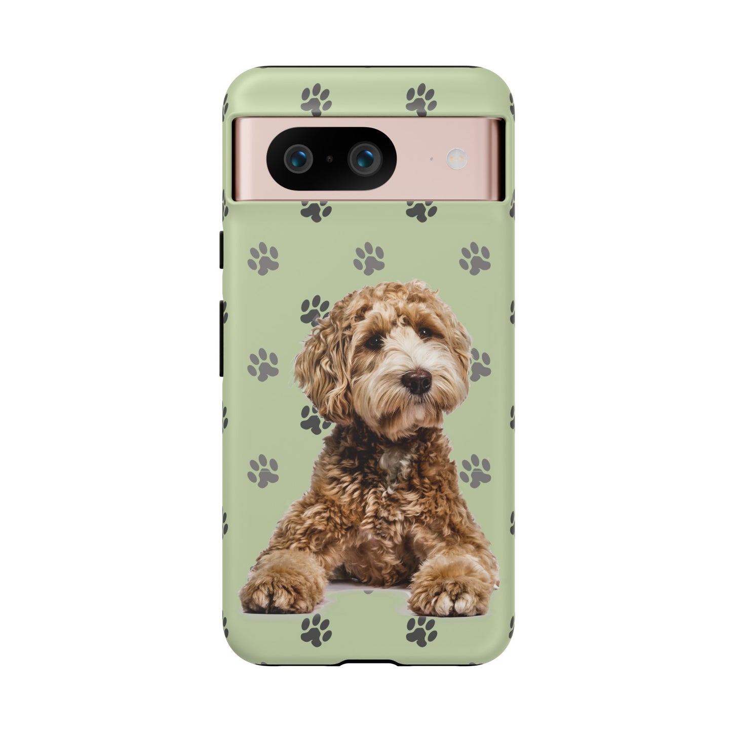 Green Doodle Tough Phone Cases