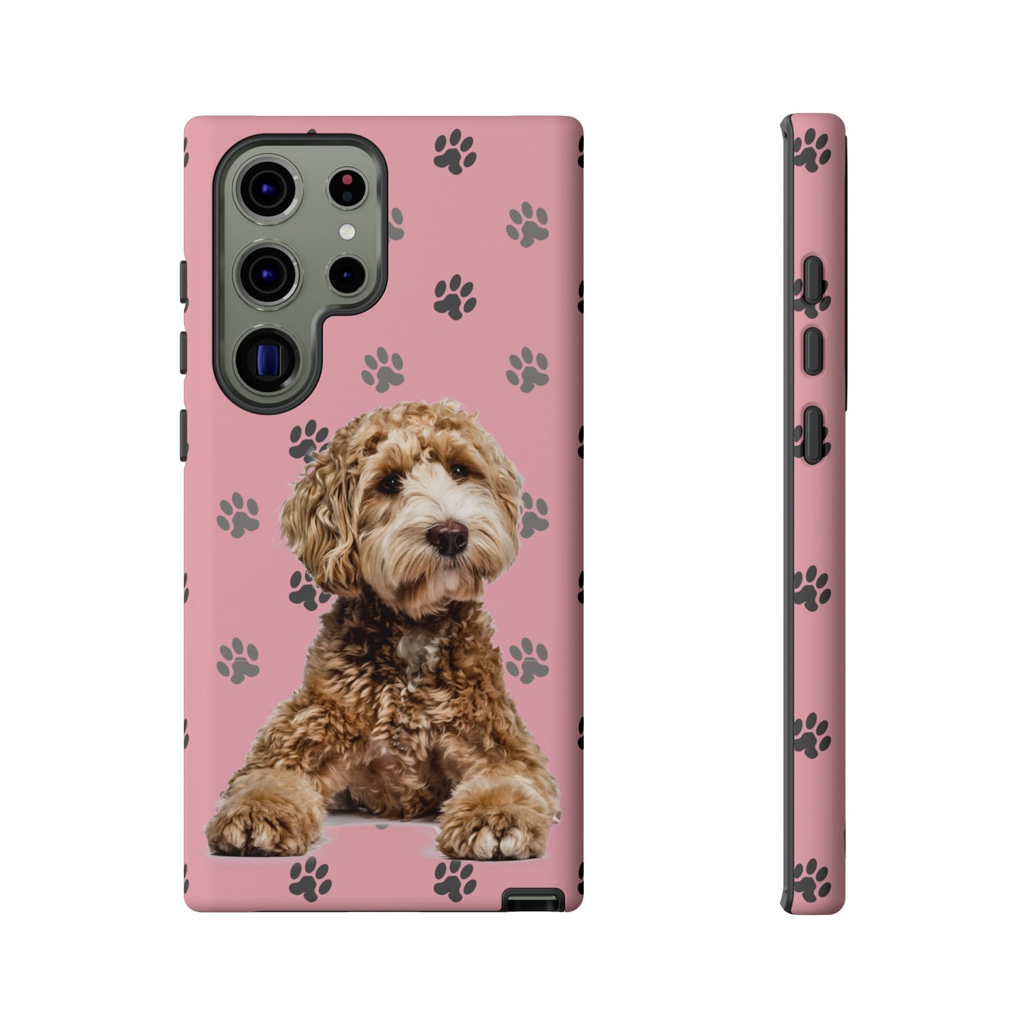 Pink Doodle Tough Phone Cases