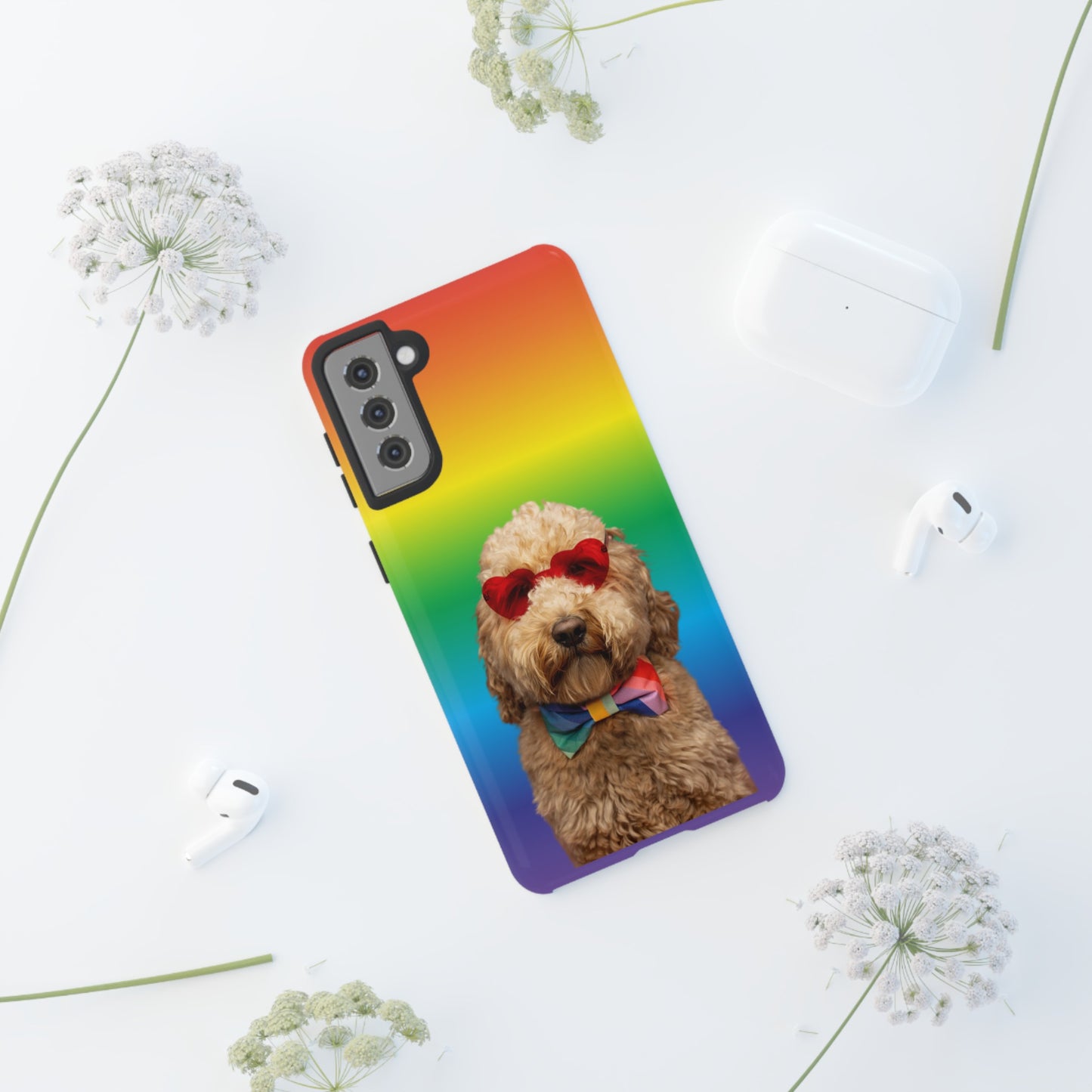 Rainbow Doodle Phone Cases