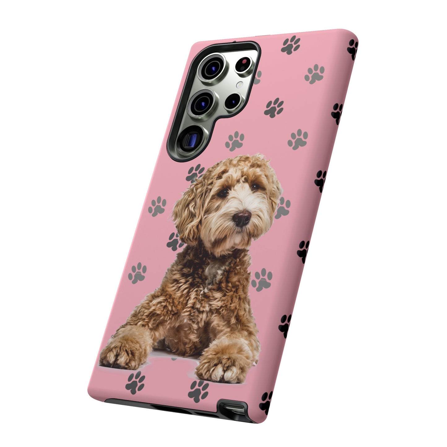 Pink Doodle Tough Phone Cases