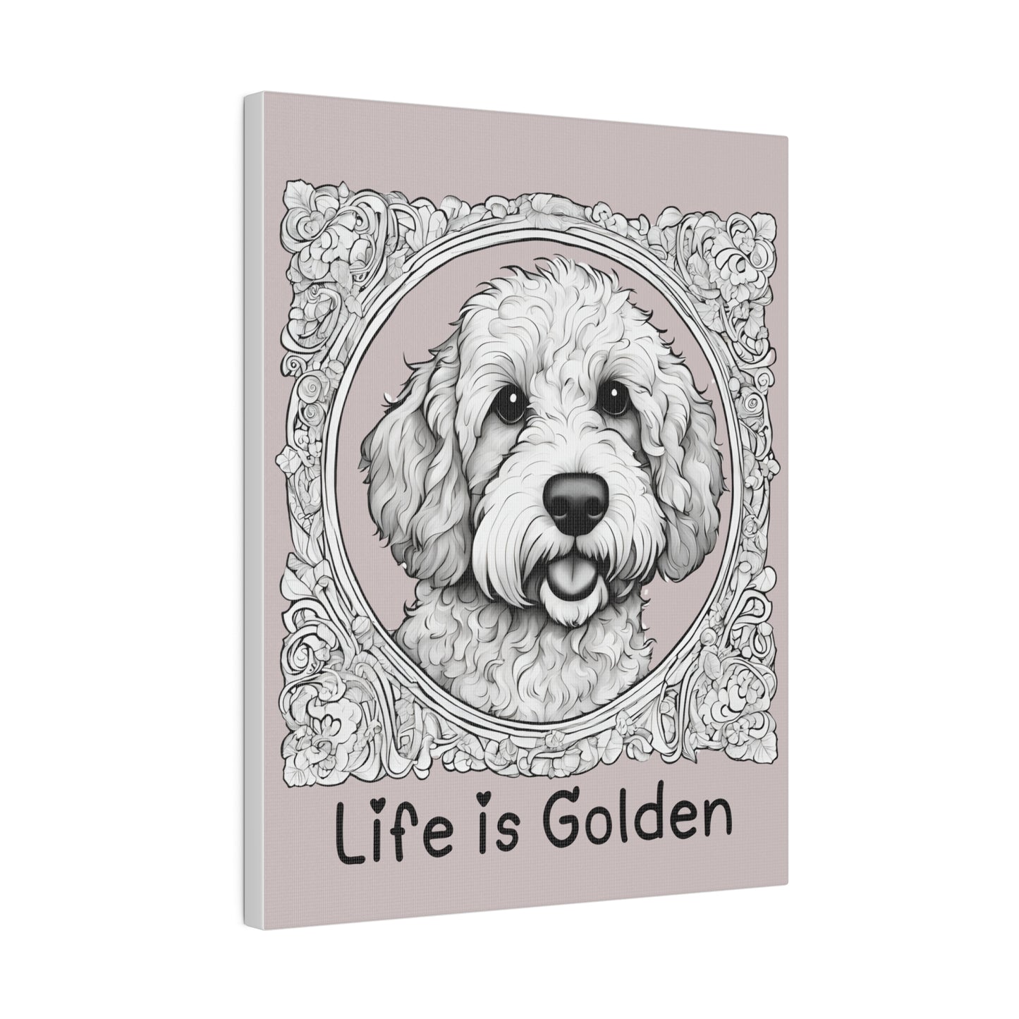 Life is Golden Matte Canvas