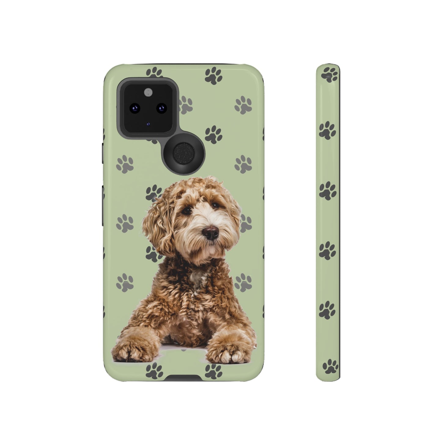 Green Doodle Tough Phone Cases