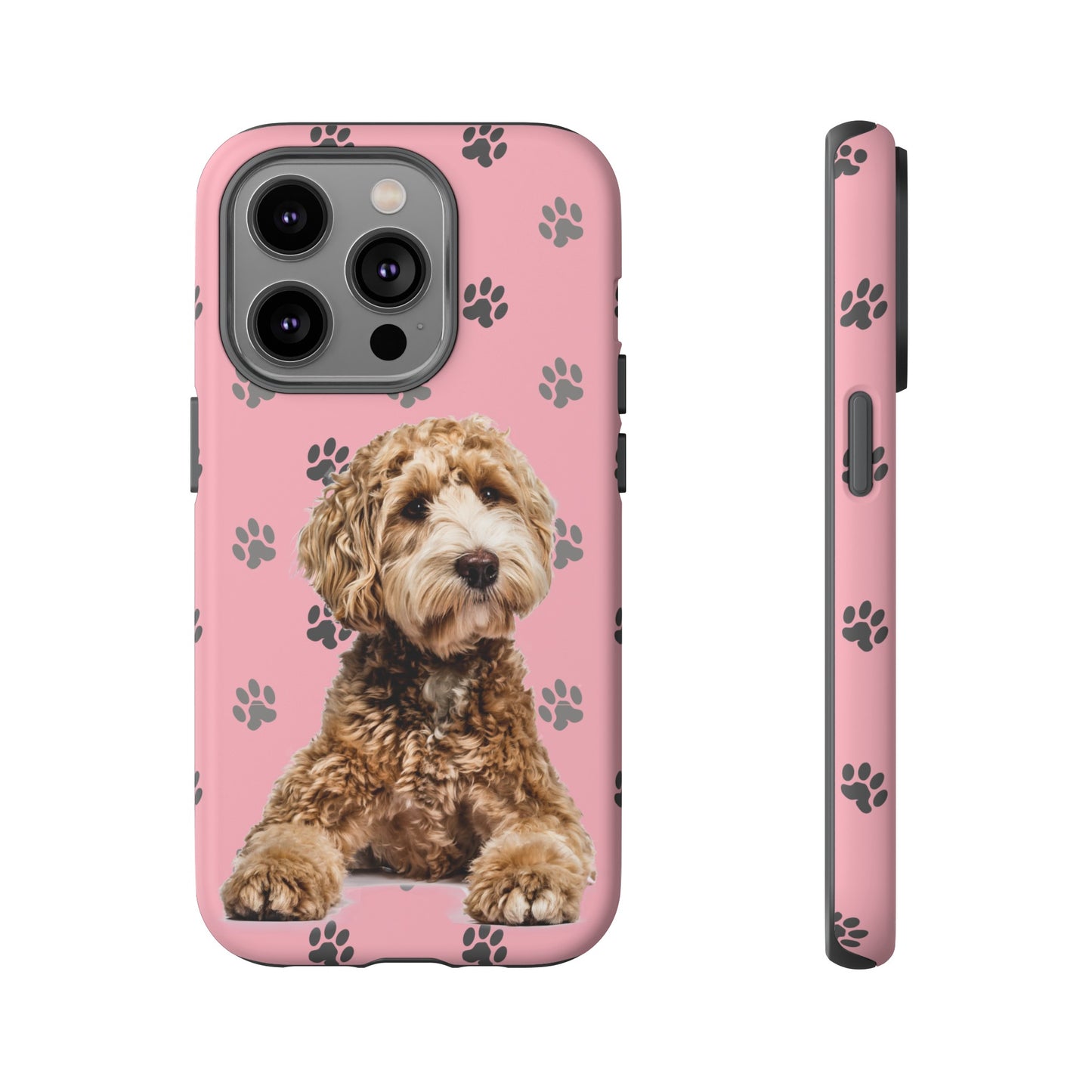 Pink Doodle Tough Phone Cases