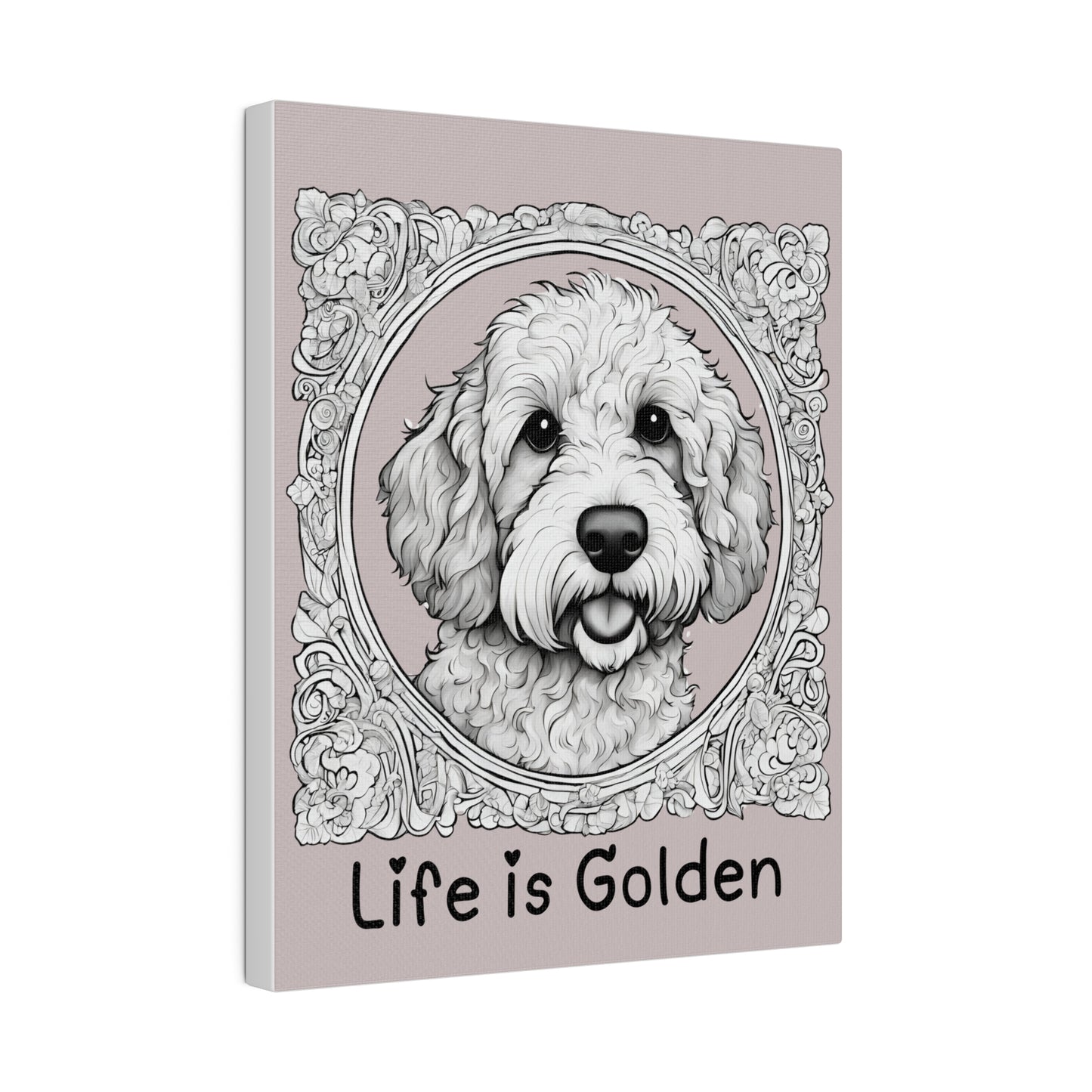 Life is Golden Matte Canvas