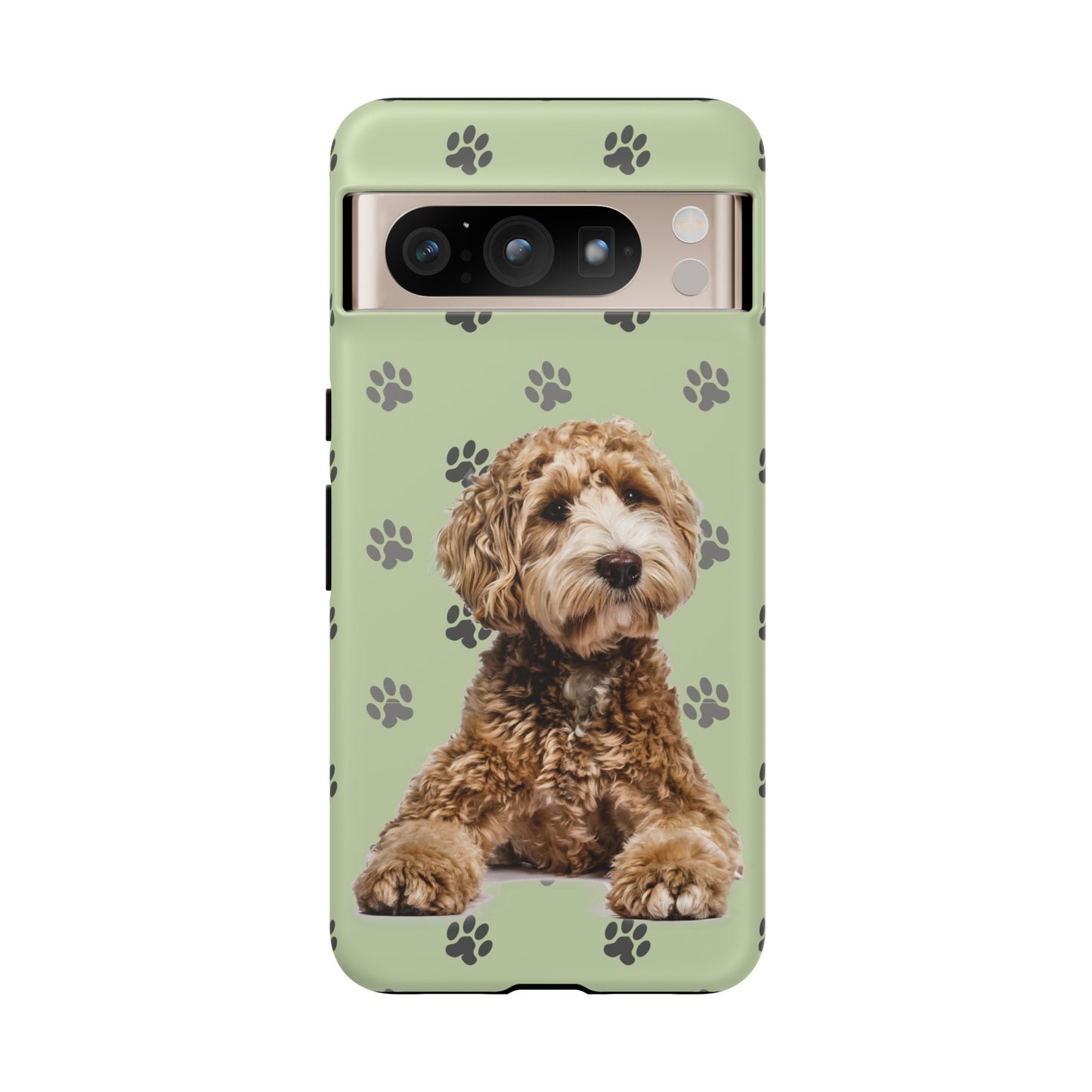 Green Doodle Tough Phone Cases