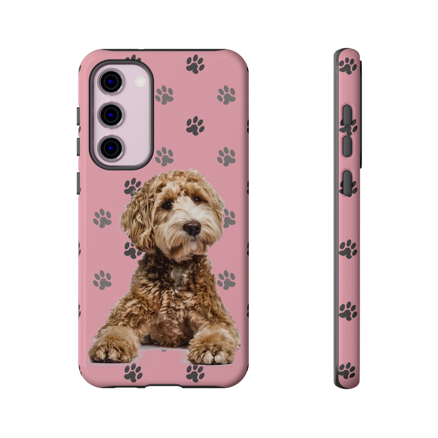 Pink Doodle Tough Phone Cases