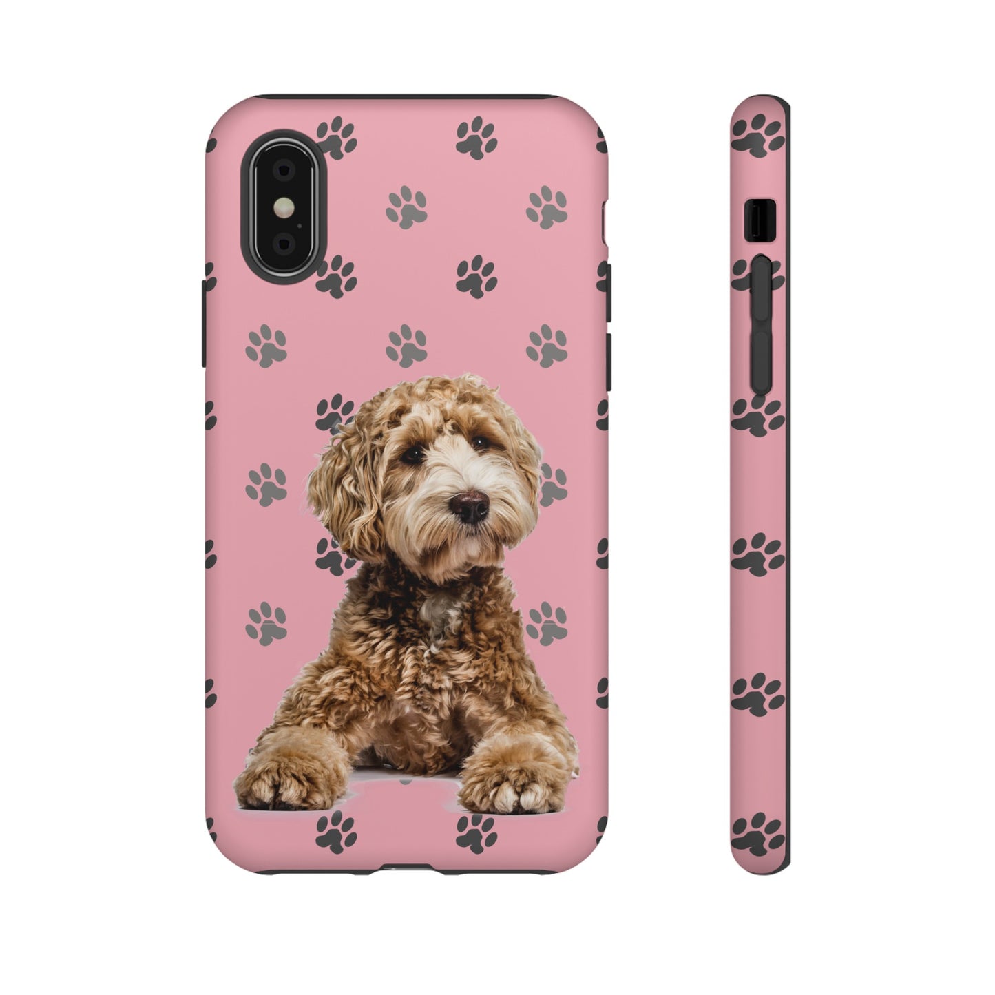 Pink Doodle Tough Phone Cases