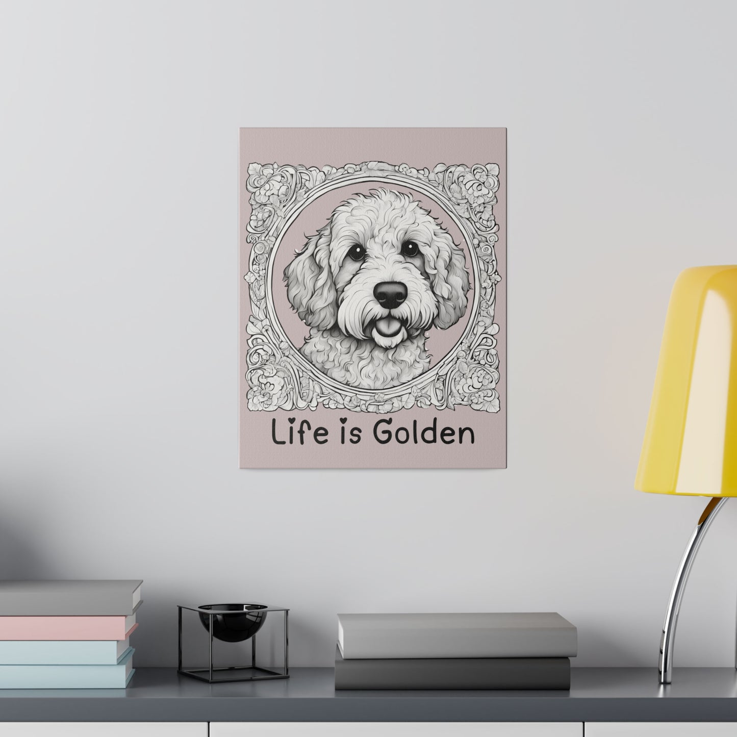 Life is Golden Matte Canvas