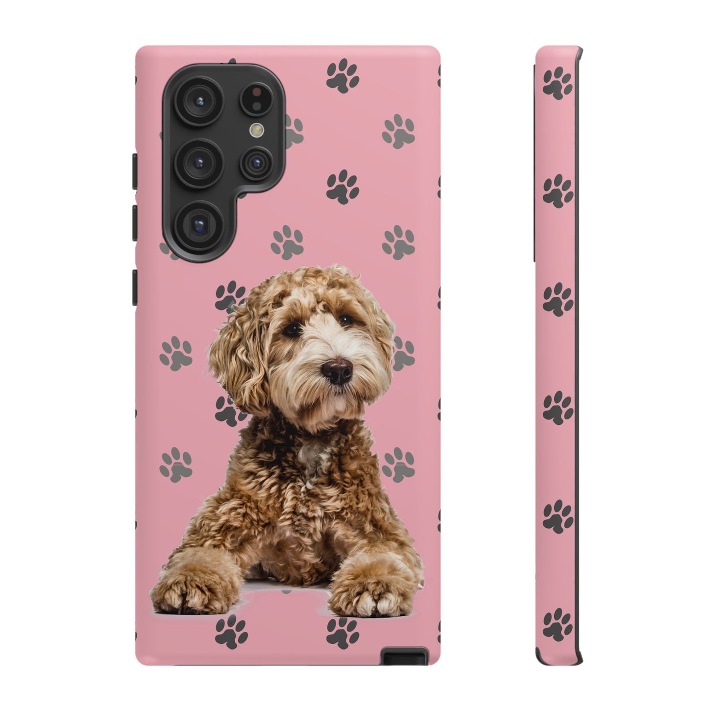 Pink Doodle Tough Phone Cases