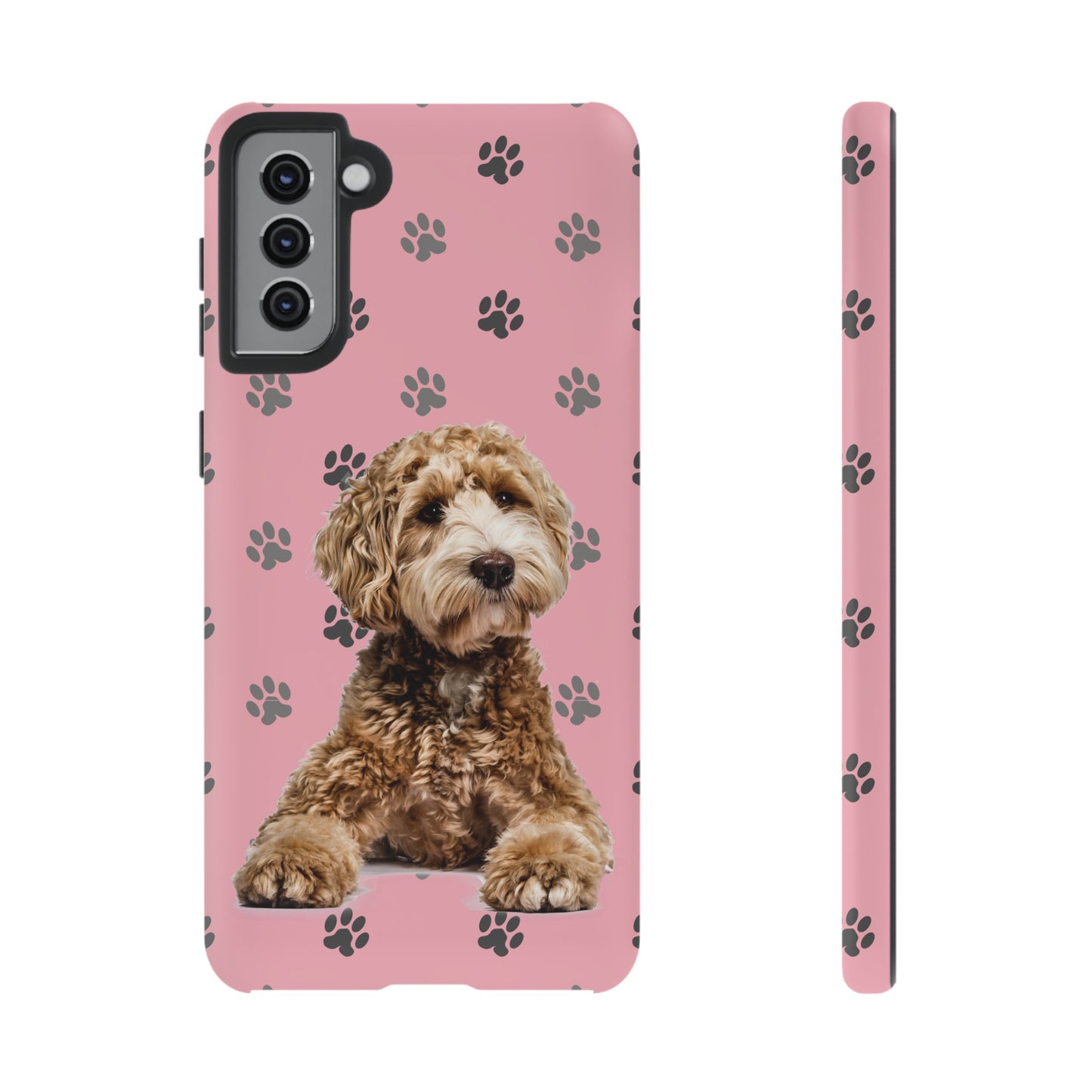 Pink Doodle Tough Phone Cases