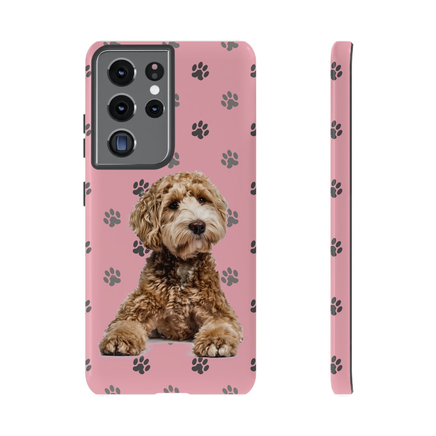 Pink Doodle Tough Phone Cases