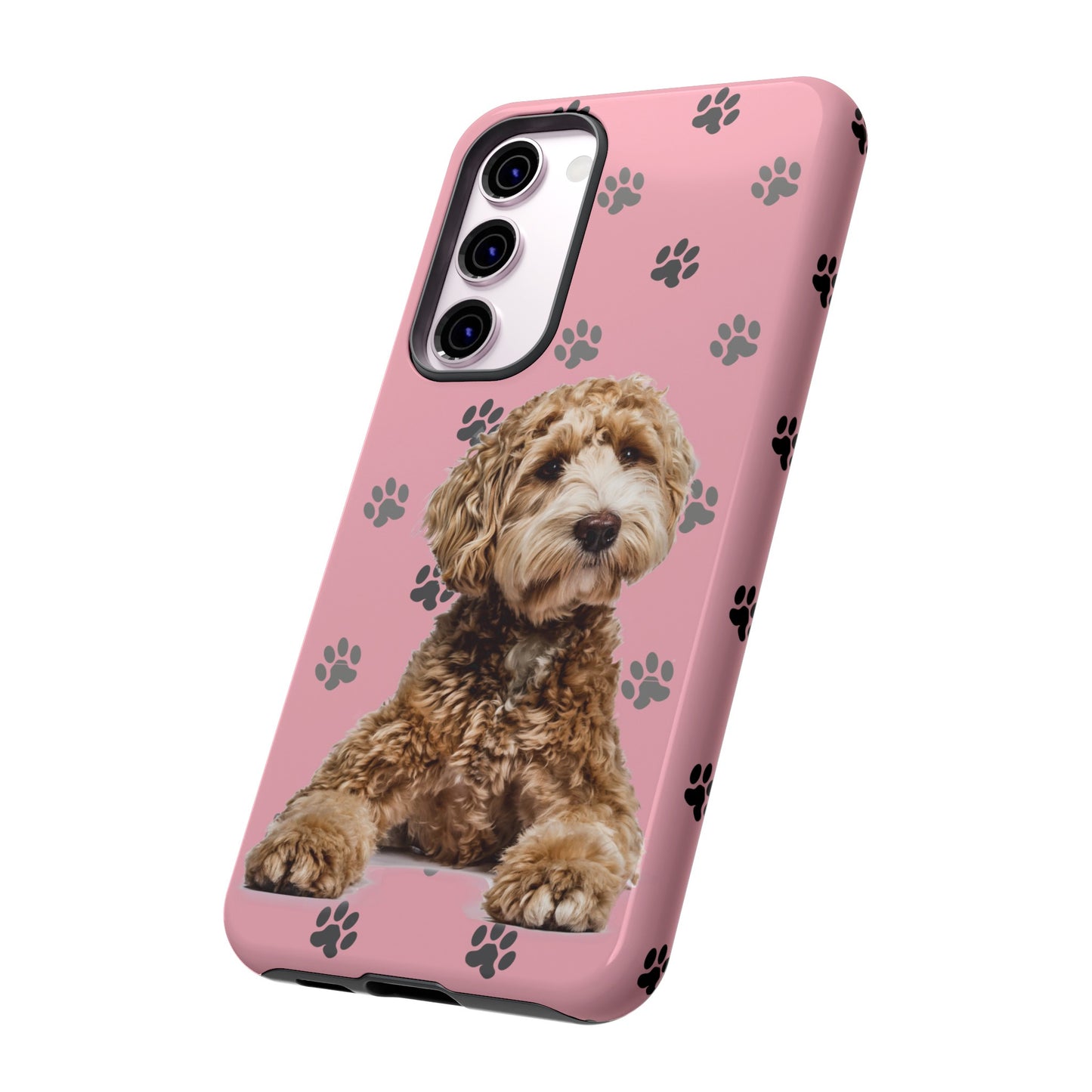 Pink Doodle Tough Phone Cases