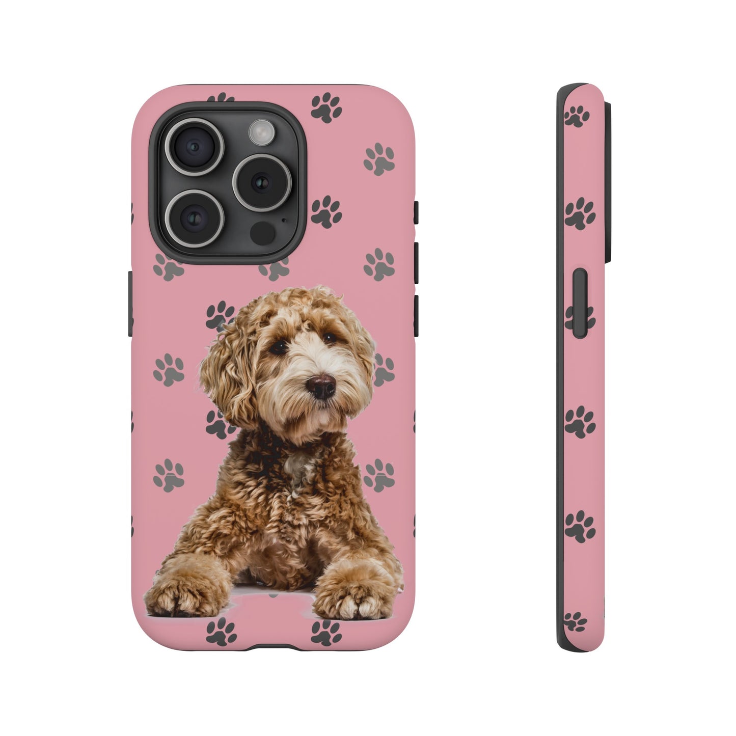 Pink Doodle Tough Phone Cases