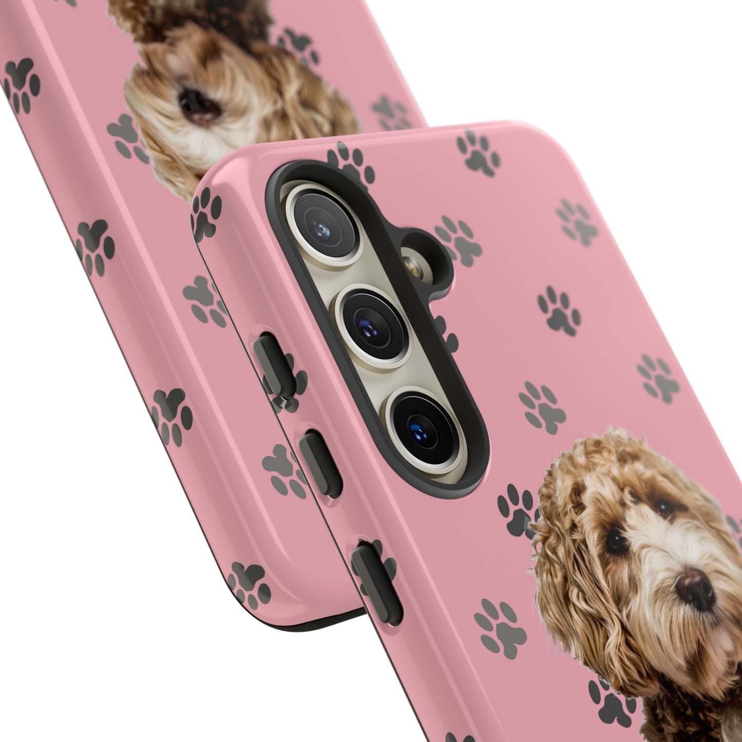 Pink Doodle Tough Phone Cases