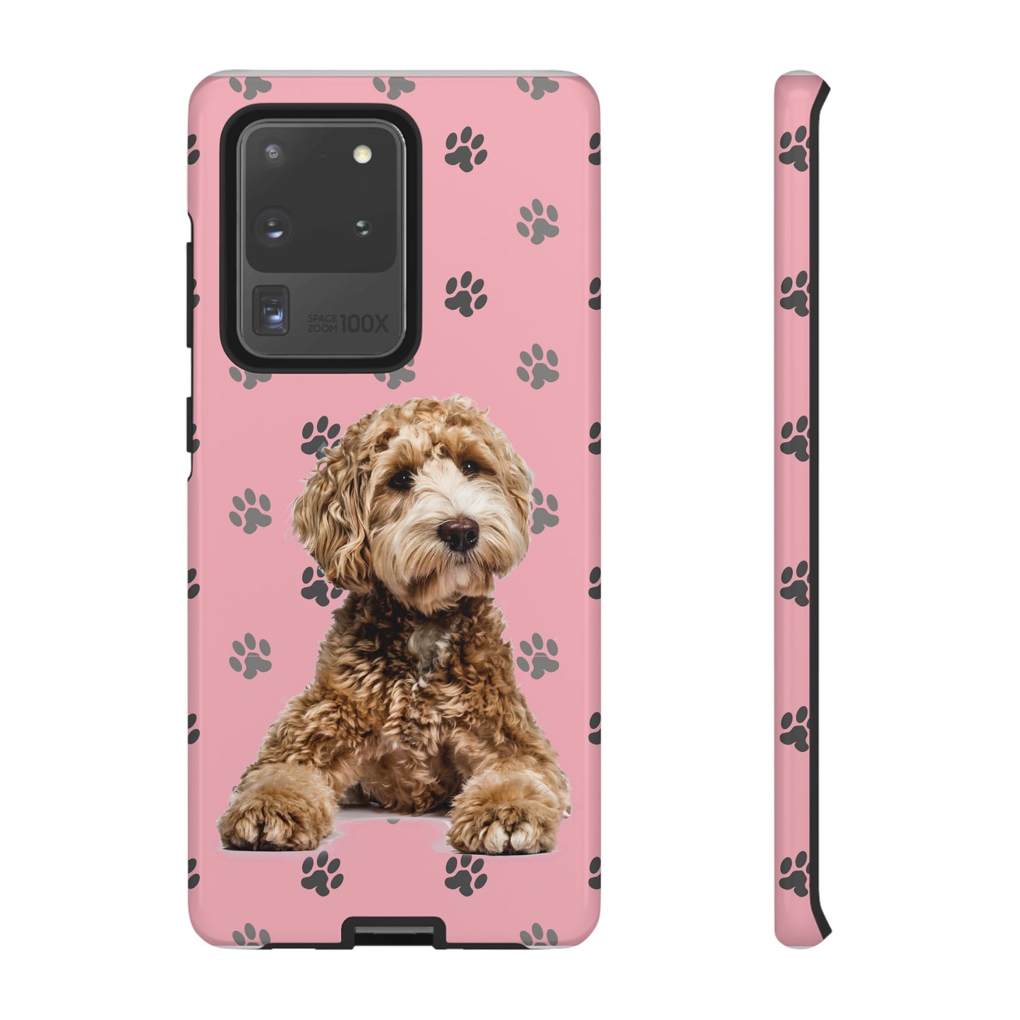 Pink Doodle Tough Phone Cases