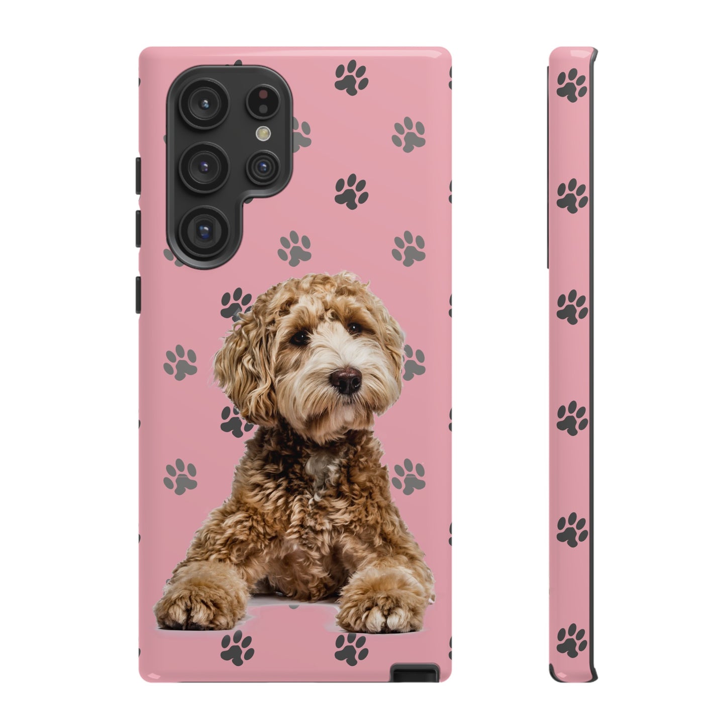 Pink Doodle Tough Phone Cases