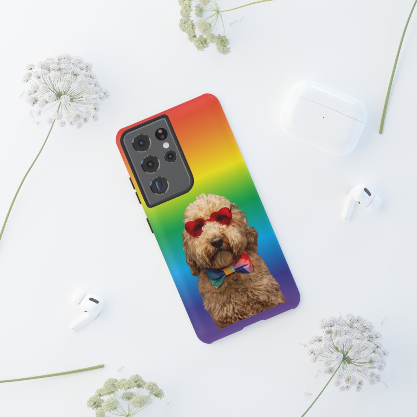 Rainbow Doodle Phone Cases