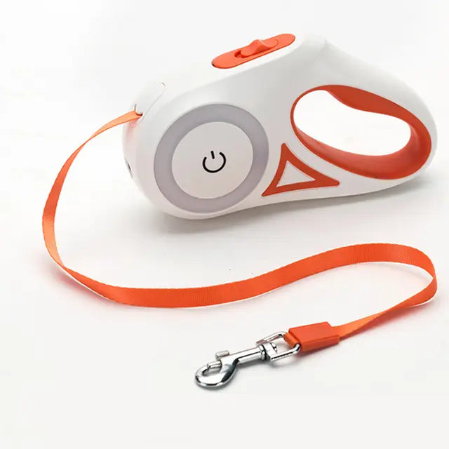 Led Lights Dog Retractable Leash