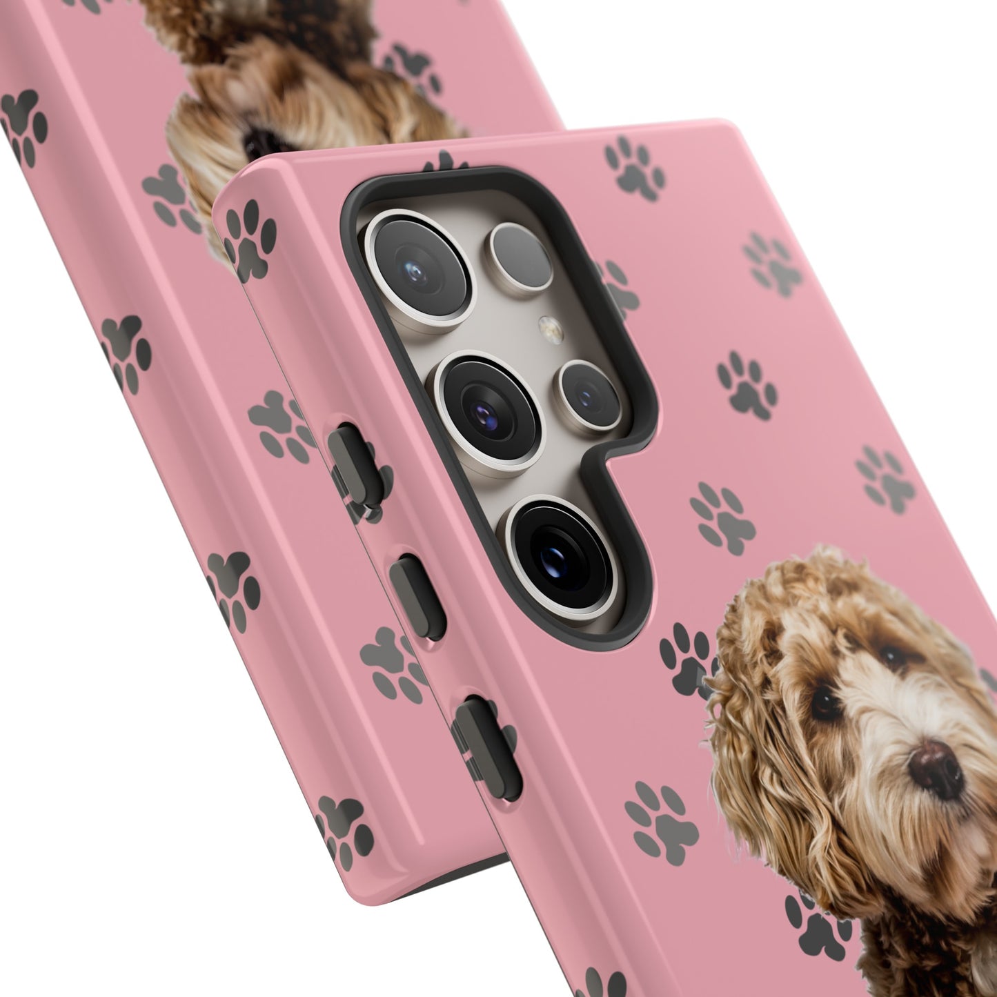 Pink Doodle Tough Phone Cases