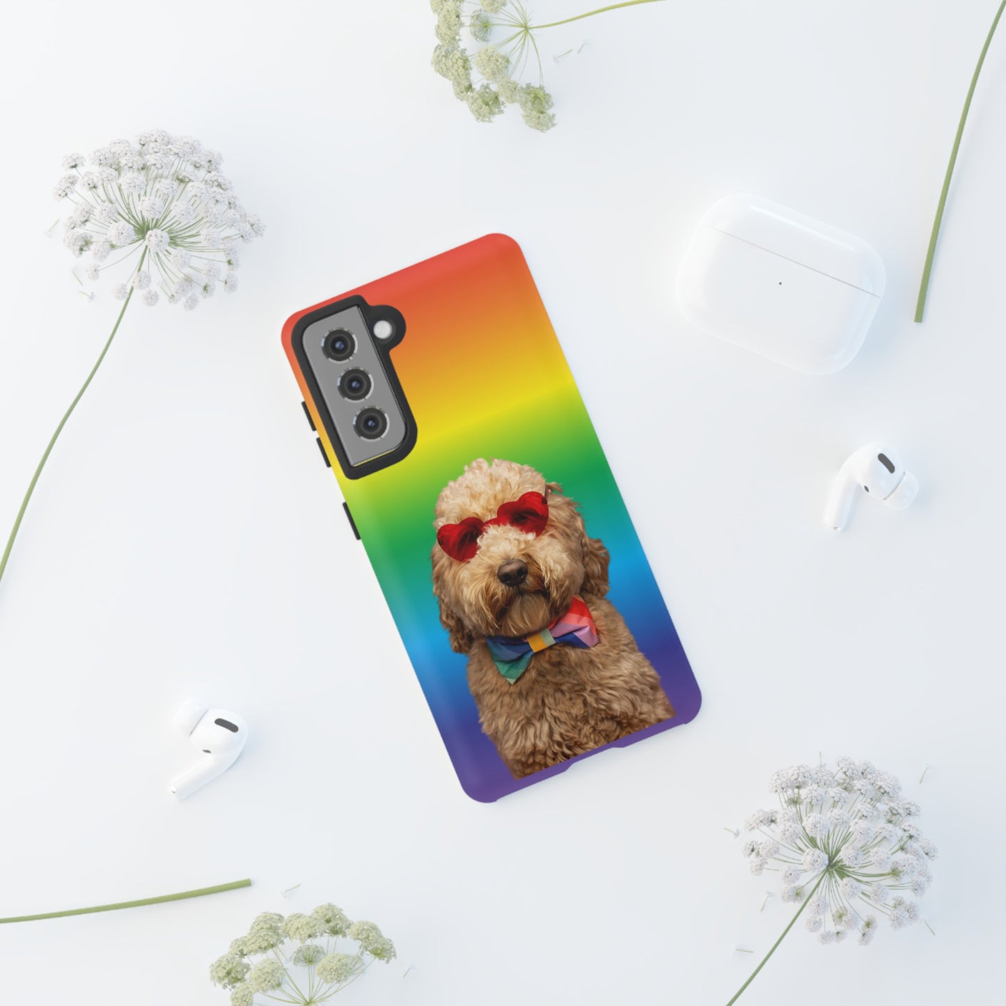 Rainbow Doodle Phone Cases