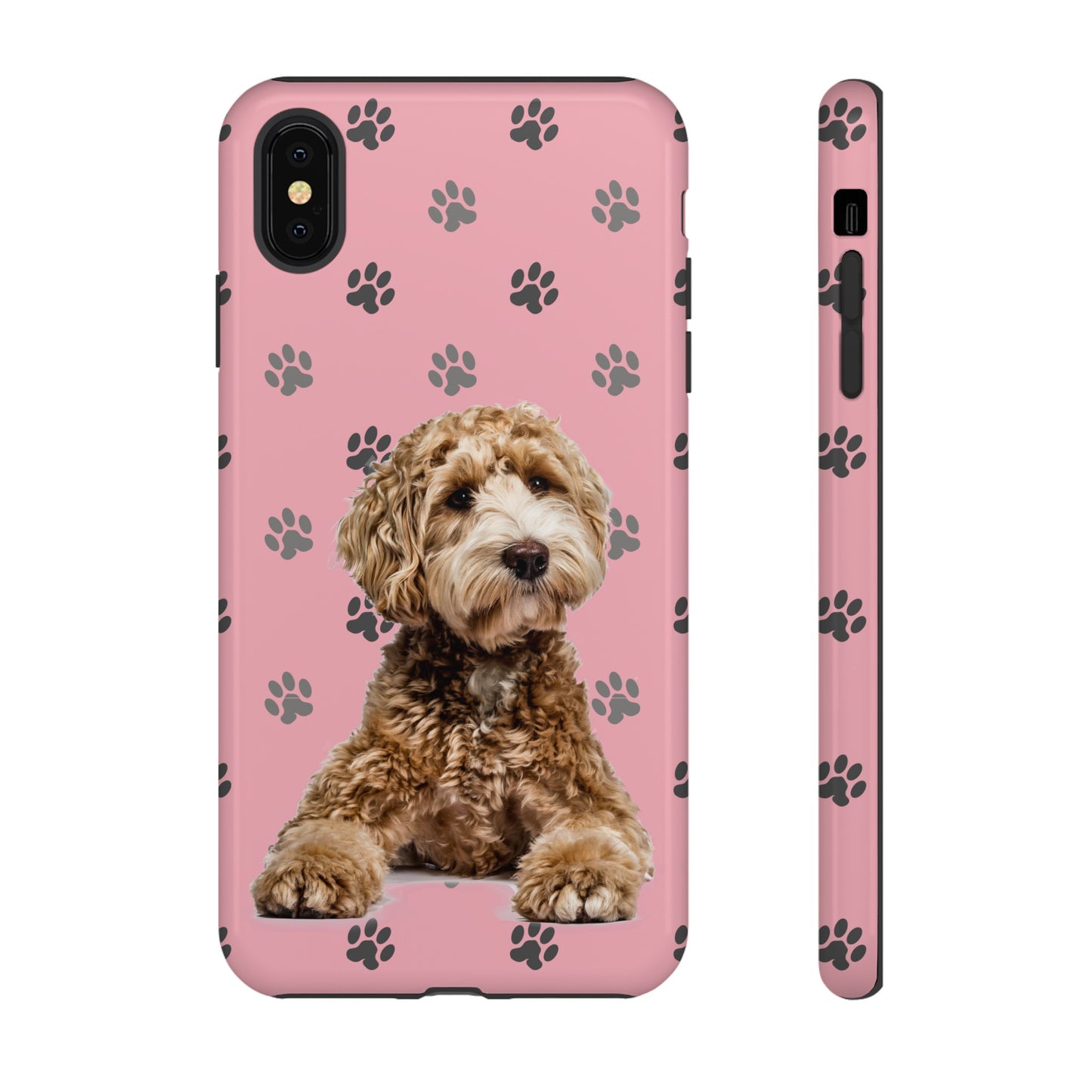 Pink Doodle Tough Phone Cases