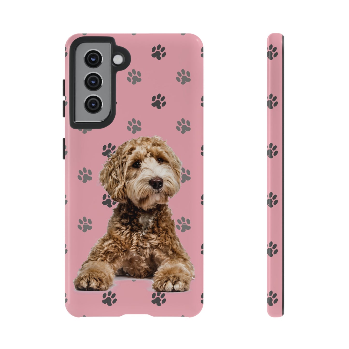 Pink Doodle Tough Phone Cases