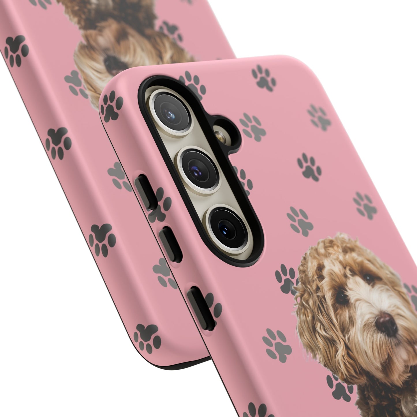 Pink Doodle Tough Phone Cases