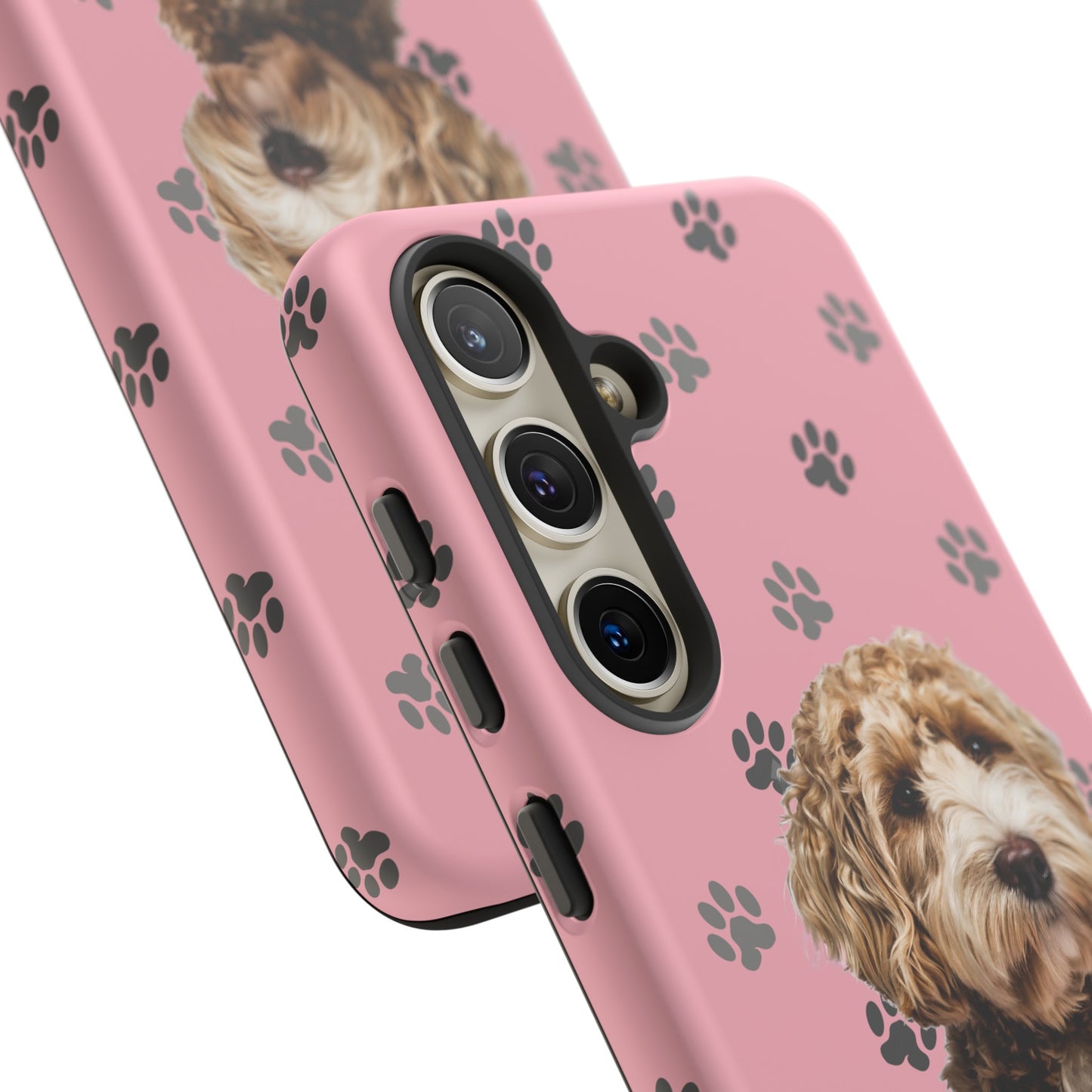 Pink Doodle Tough Phone Cases