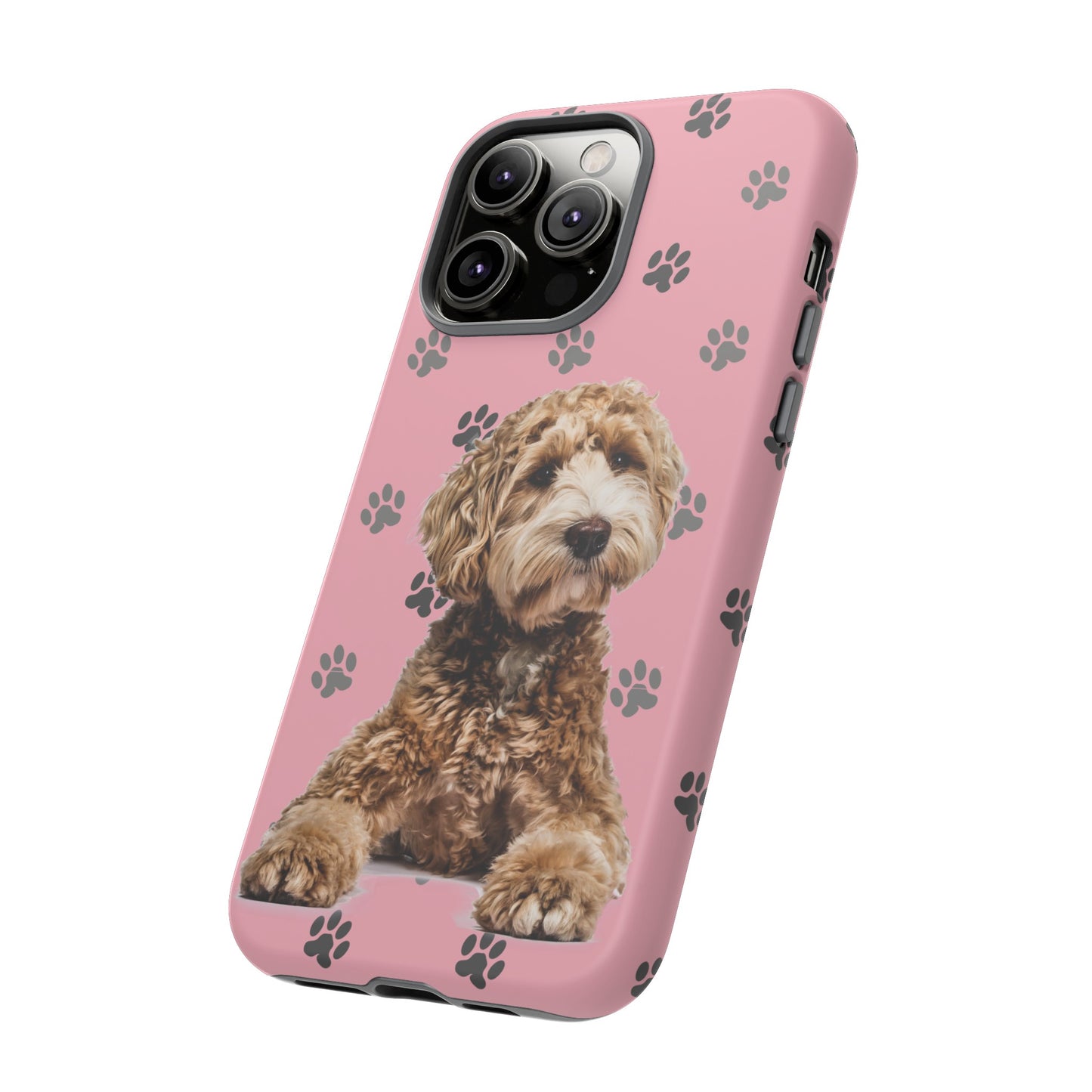 Pink Doodle Tough Phone Cases