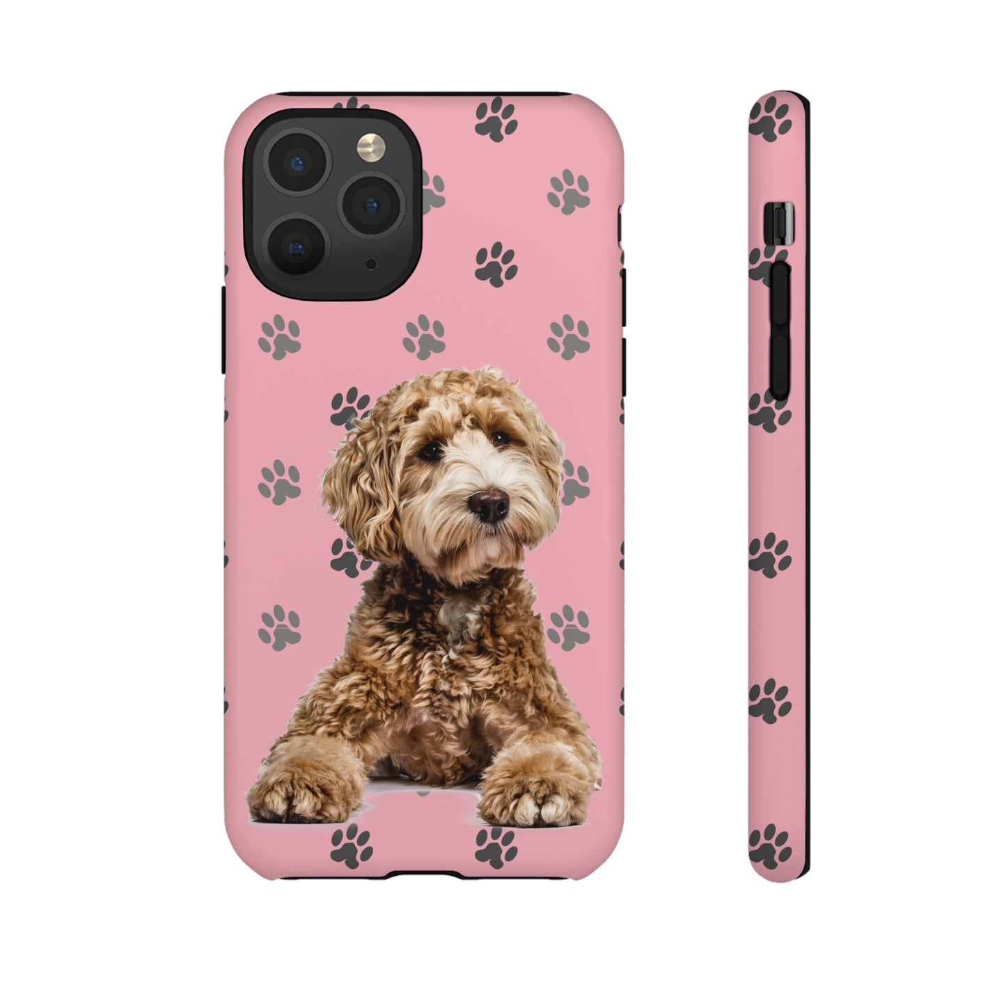 Pink Doodle Tough Phone Cases