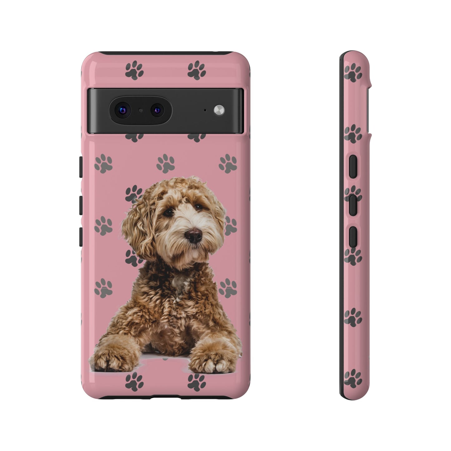 Pink Doodle Tough Phone Cases