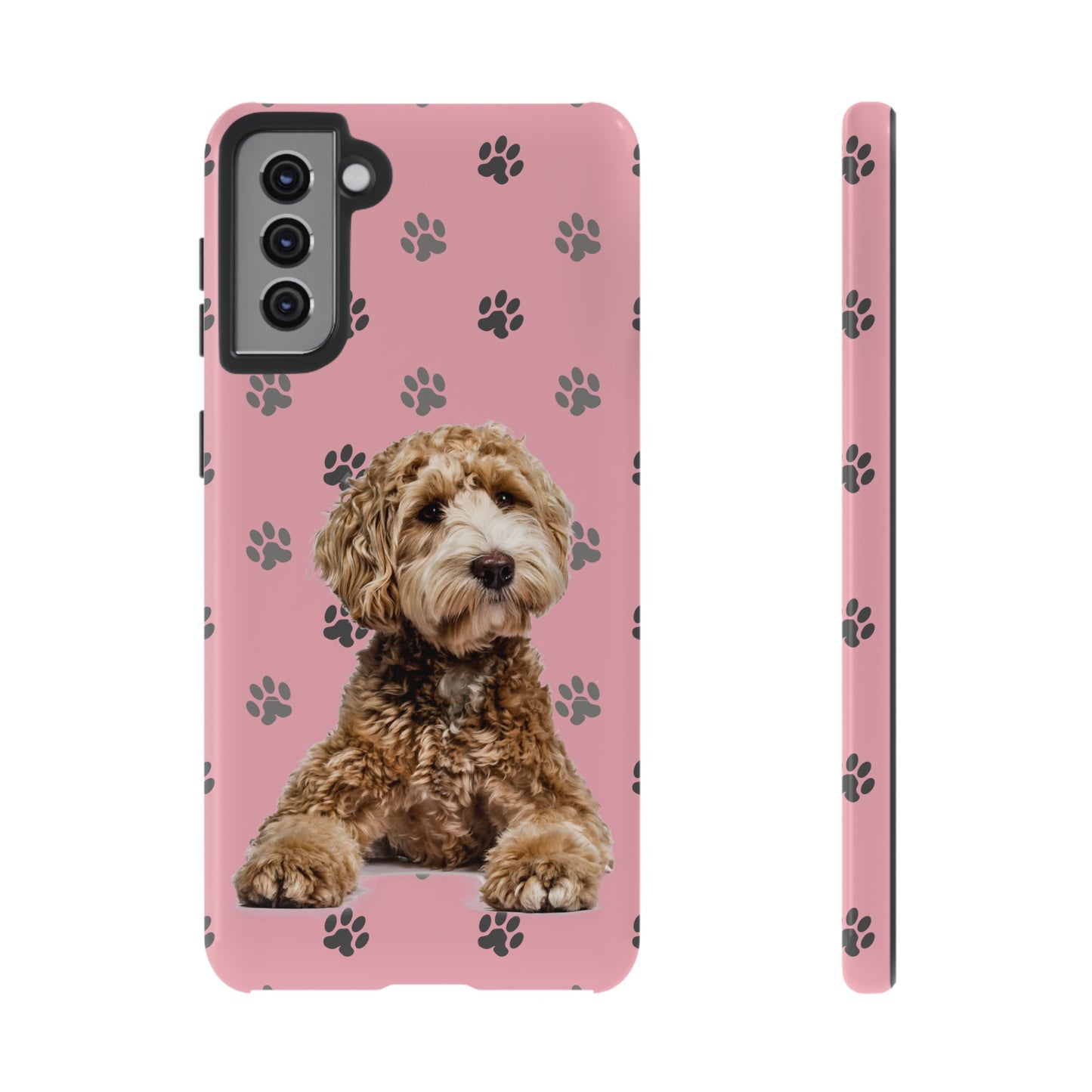 Pink Doodle Tough Phone Cases