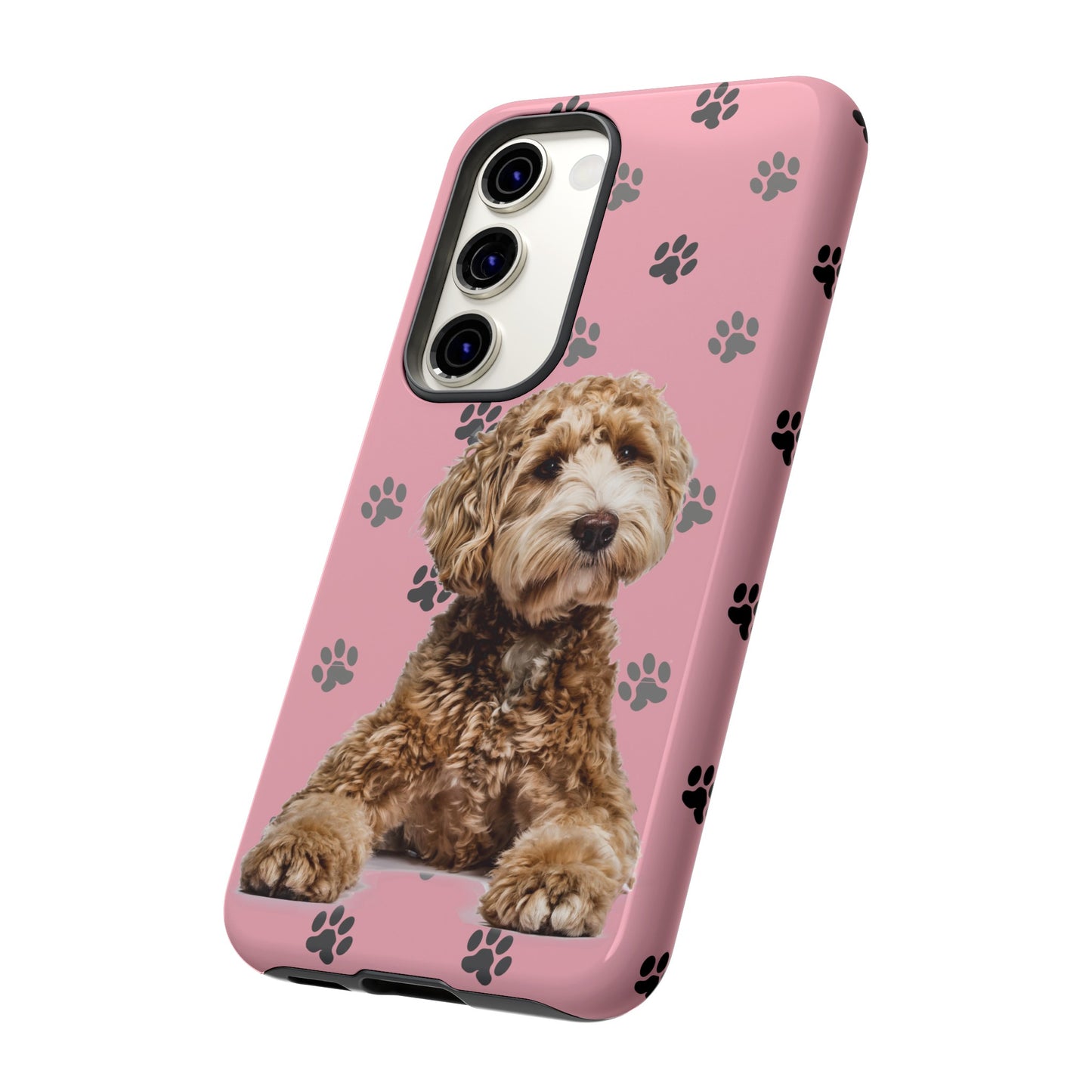 Pink Doodle Tough Phone Cases