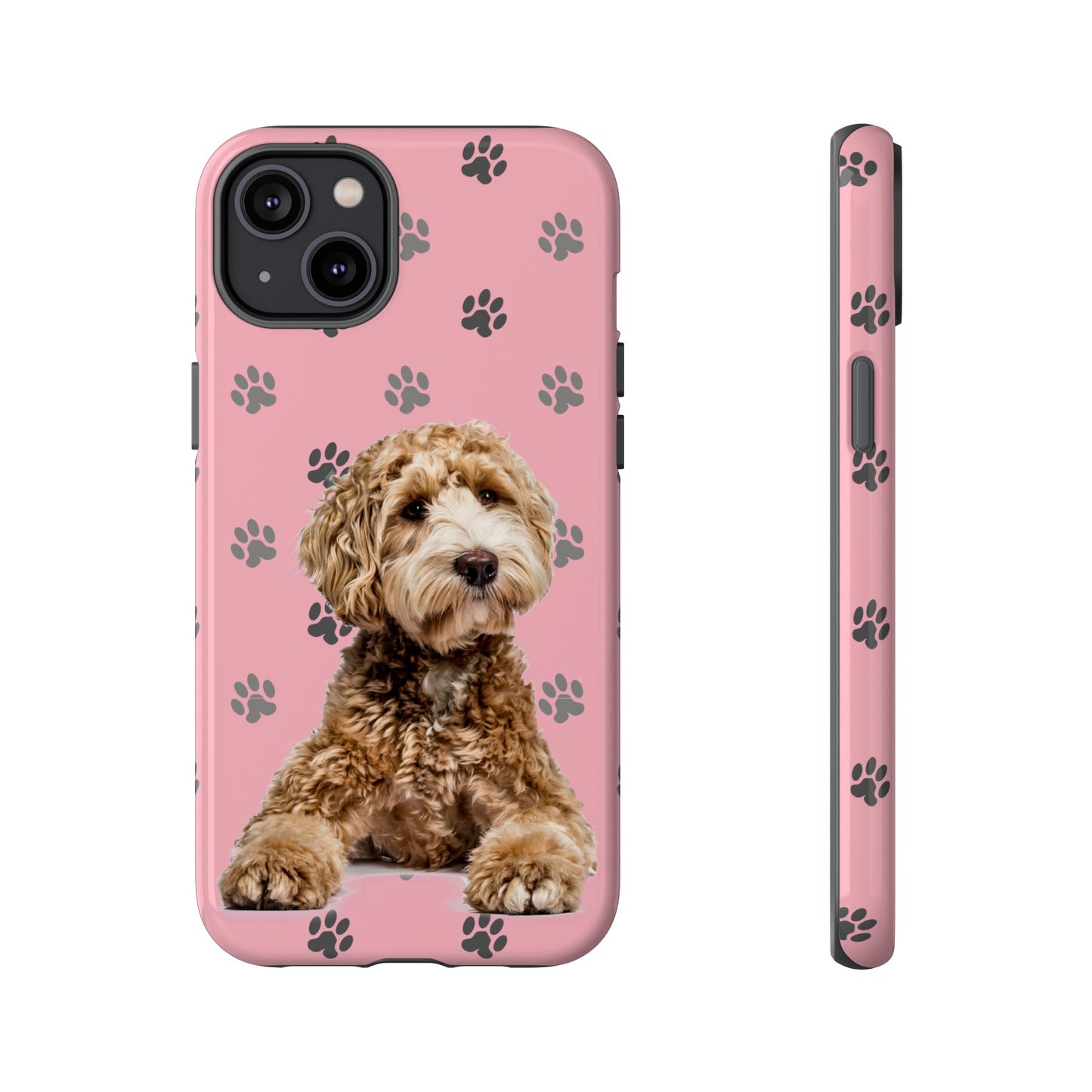 Pink Doodle Tough Phone Cases