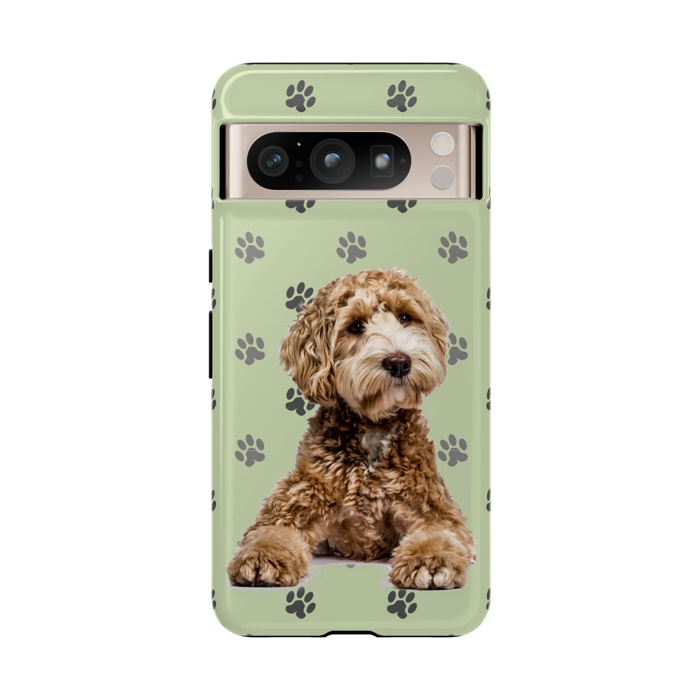 Green Doodle Tough Phone Cases