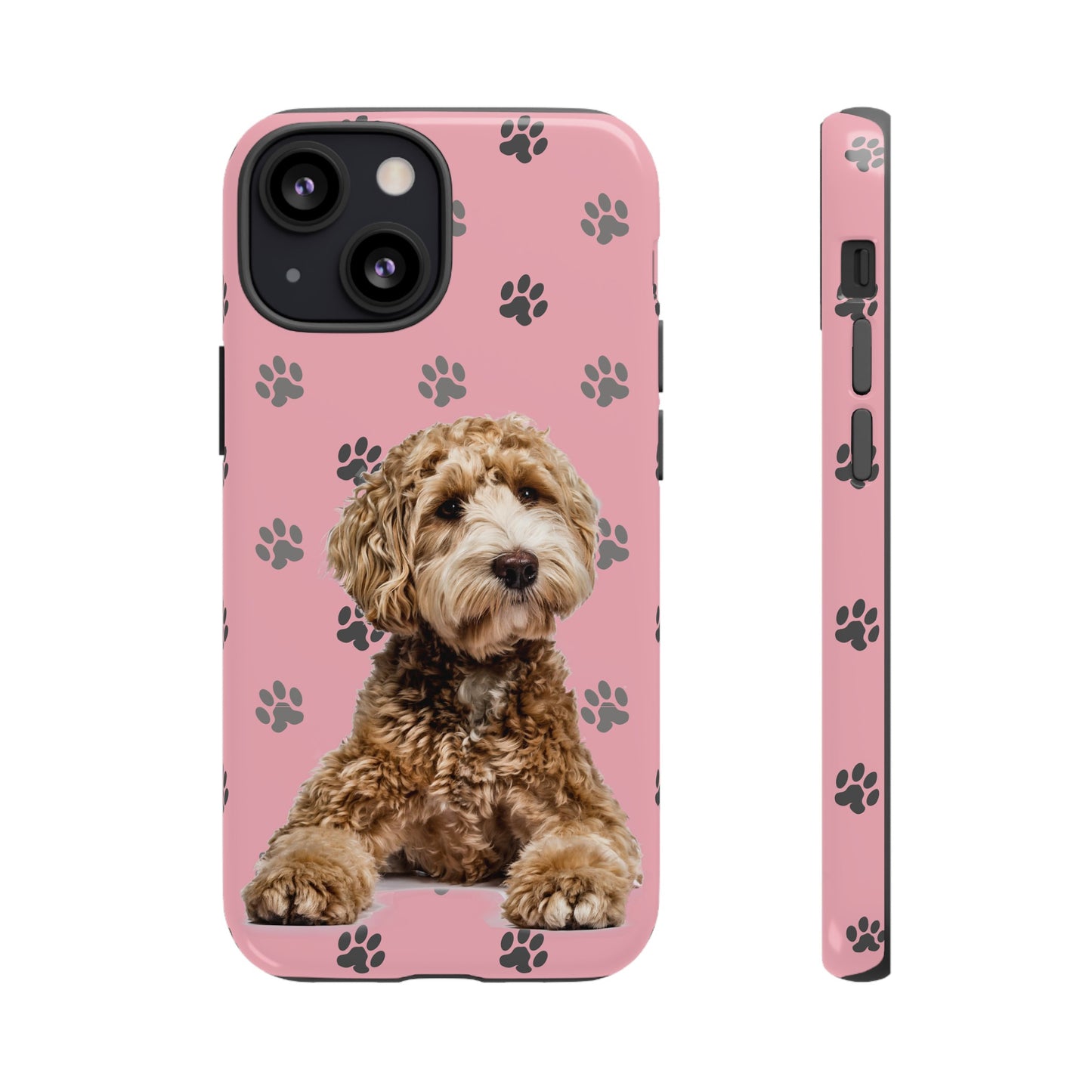 Pink Doodle Tough Phone Cases