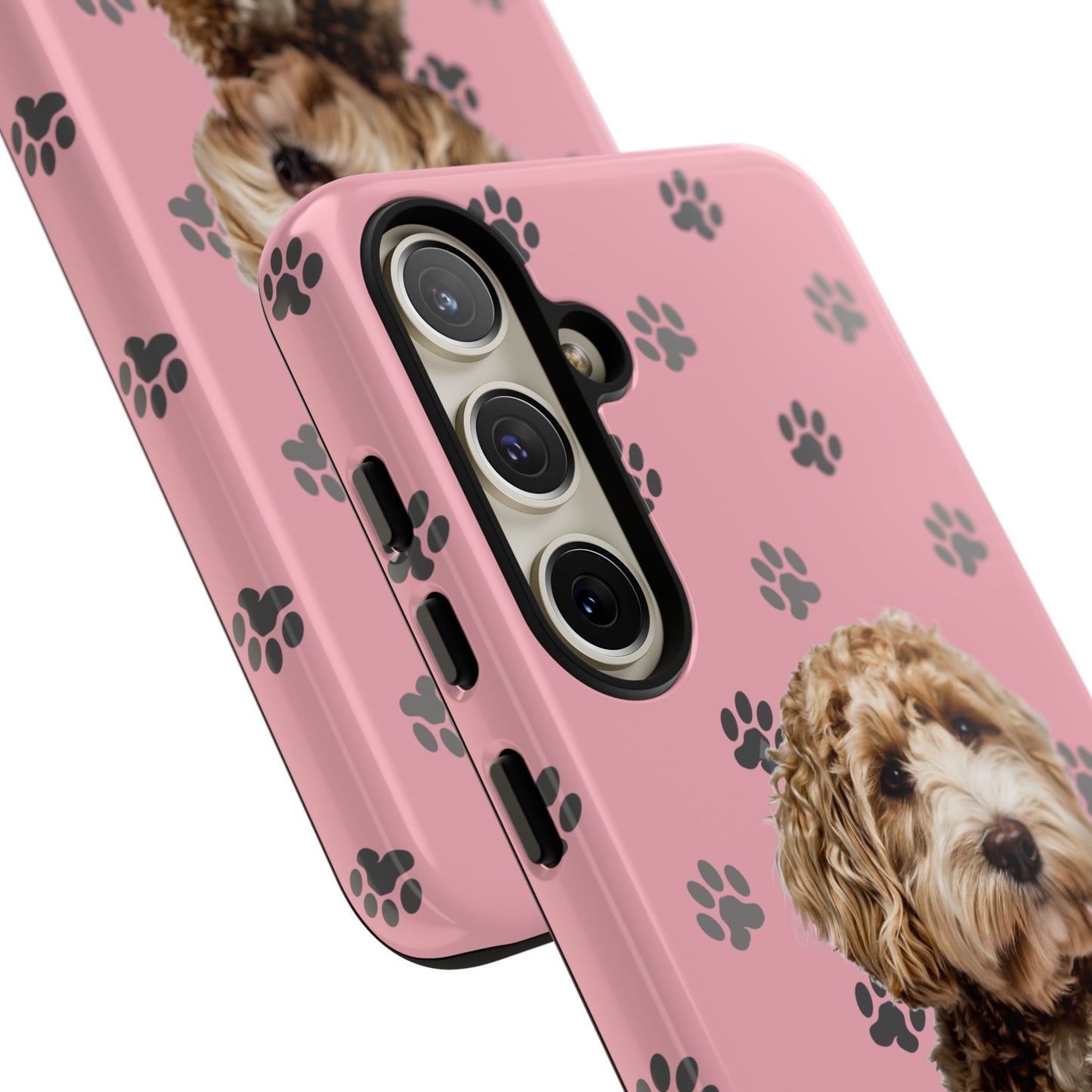 Pink Doodle Tough Phone Cases