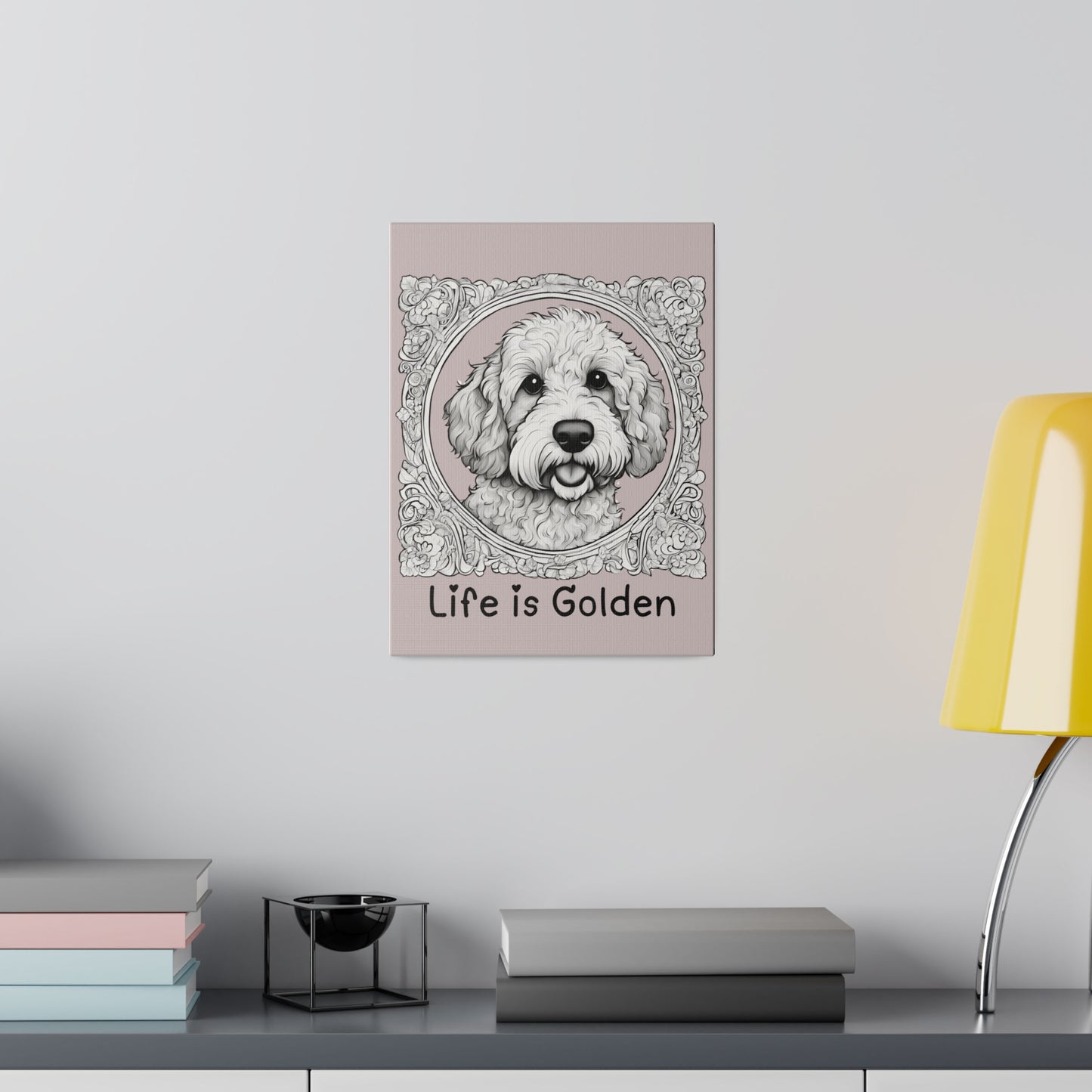 Life is Golden Matte Canvas