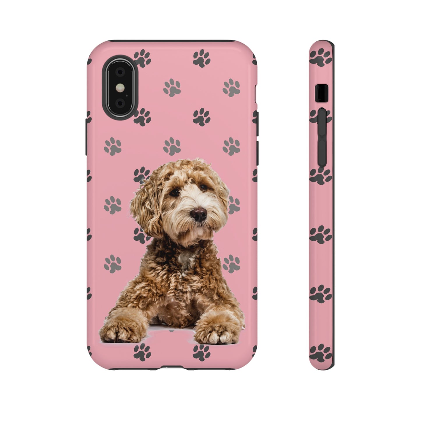 Pink Doodle Tough Phone Cases