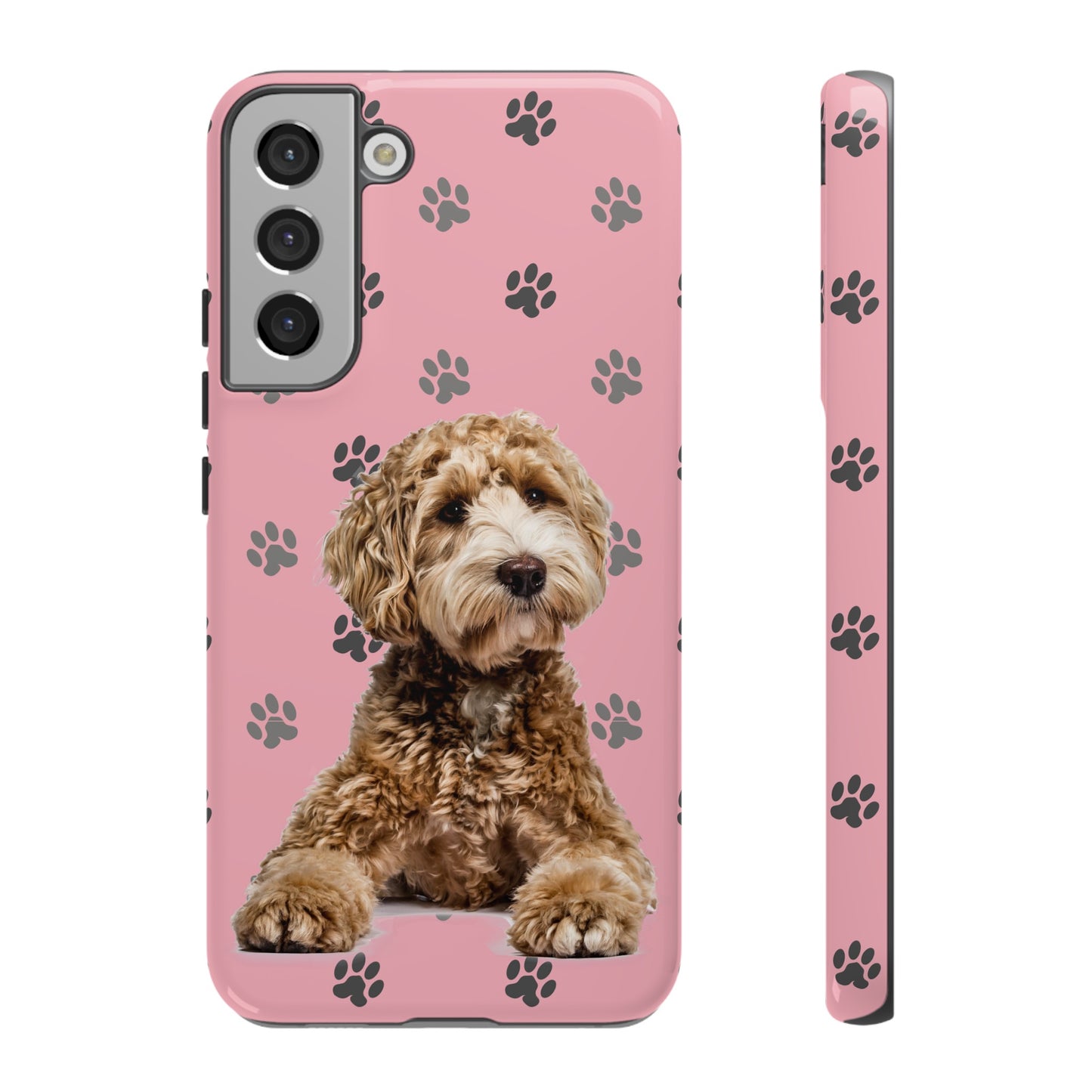 Pink Doodle Tough Phone Cases