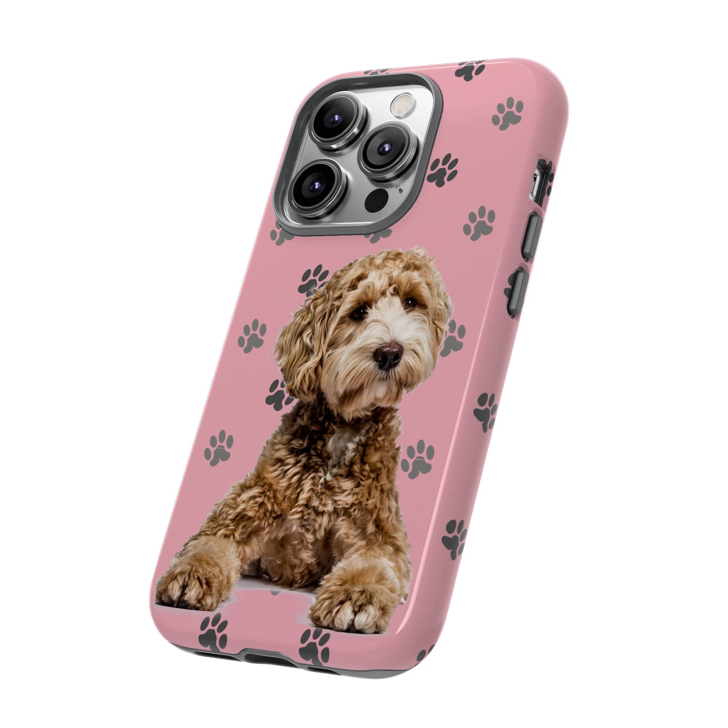 Pink Doodle Tough Phone Cases