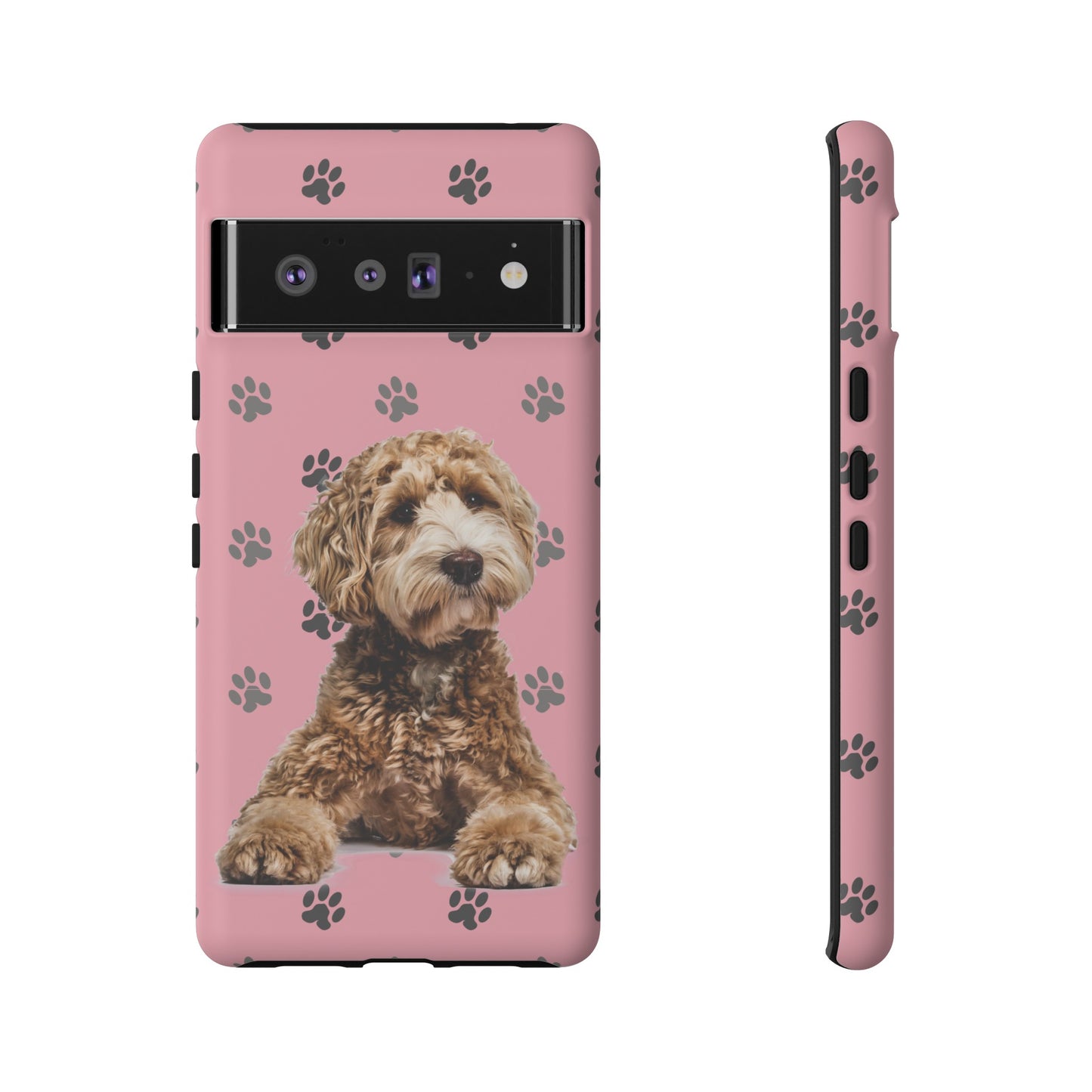 Pink Doodle Tough Phone Cases