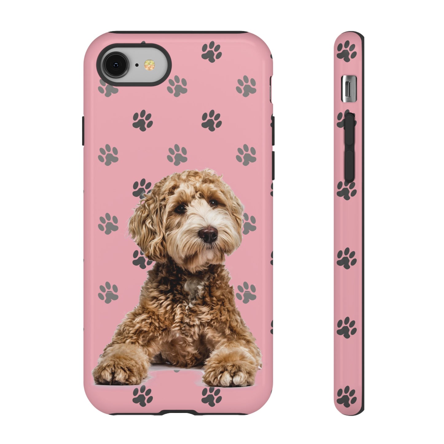 Pink Doodle Tough Phone Cases