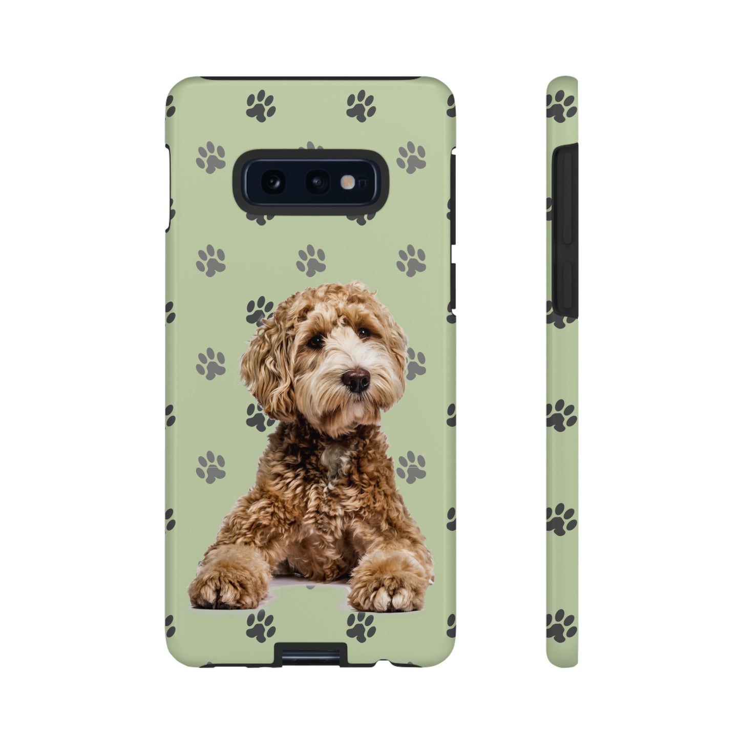 Green Doodle Tough Phone Cases