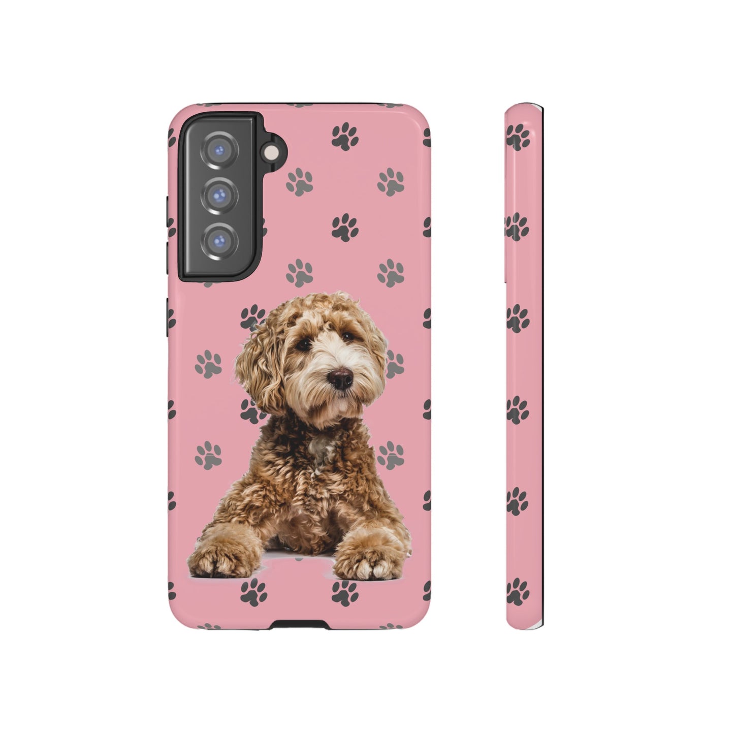 Pink Doodle Tough Phone Cases