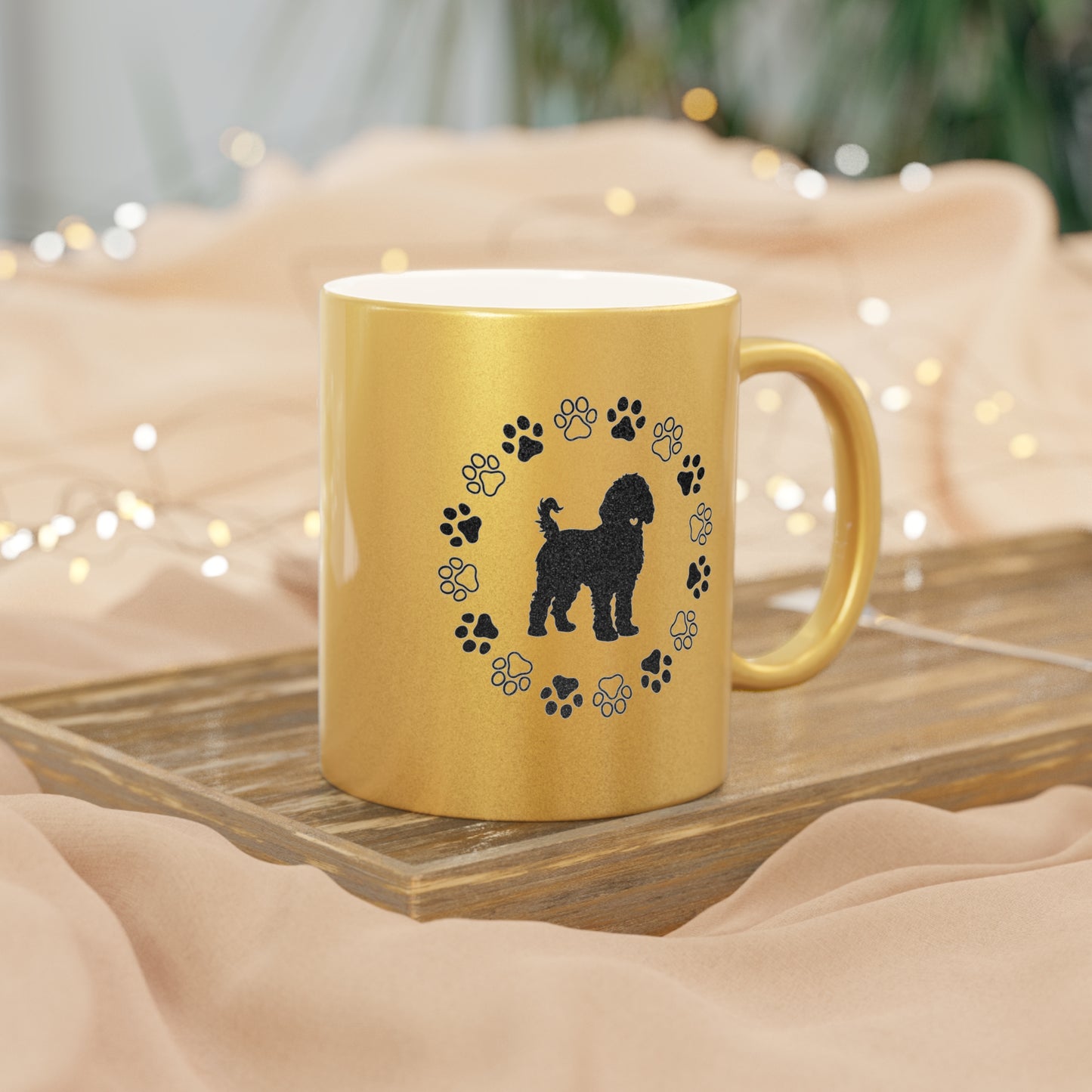 Life is Golden Metallic Mug