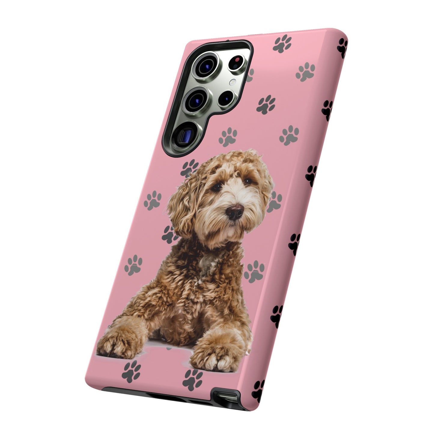 Pink Doodle Tough Phone Cases