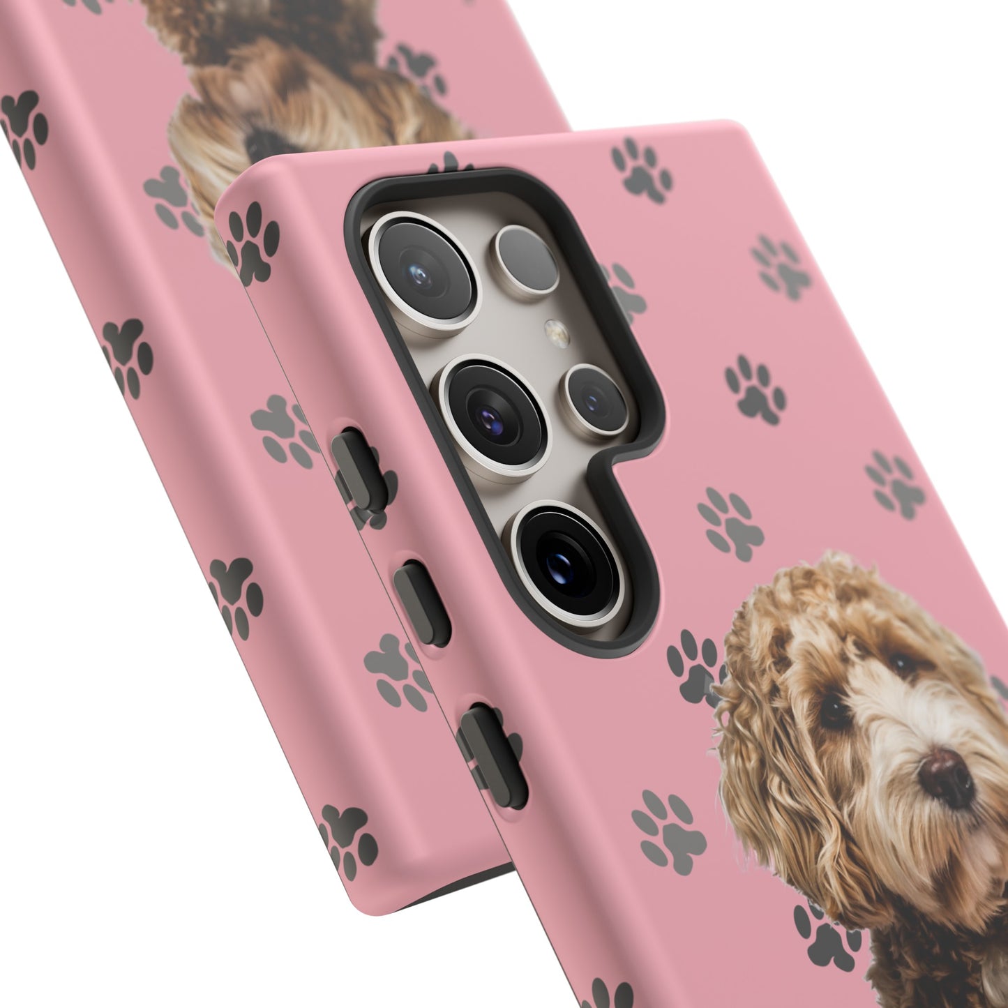 Pink Doodle Tough Phone Cases