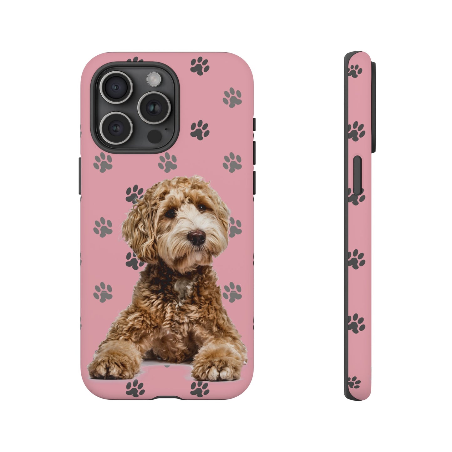 Pink Doodle Tough Phone Cases