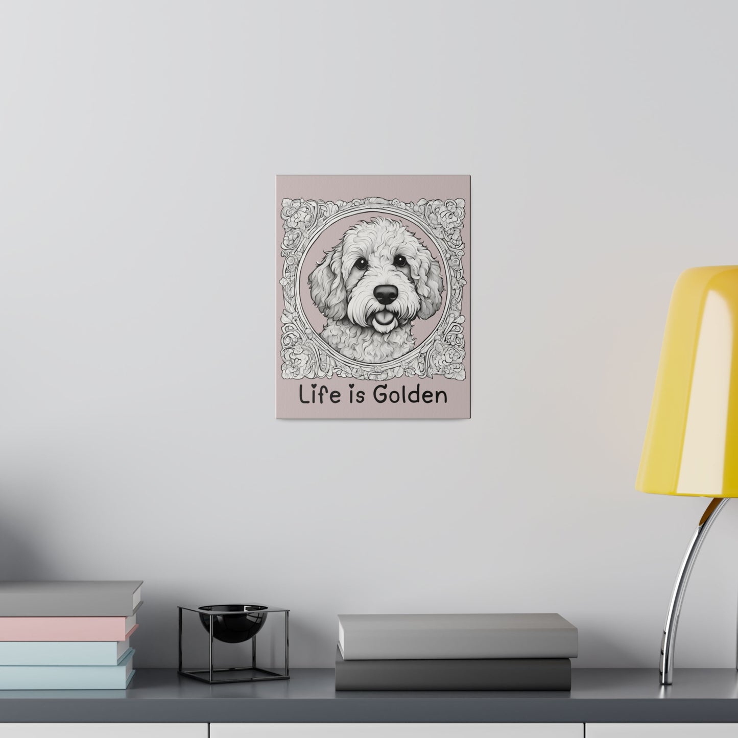 Life is Golden Matte Canvas